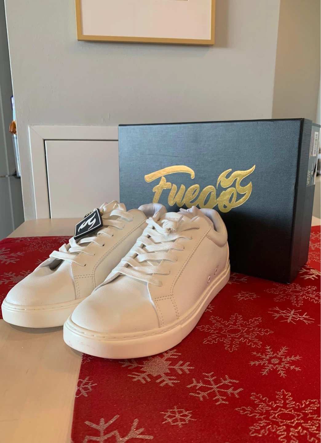 Fuego White Sneakers in Box - photo 3