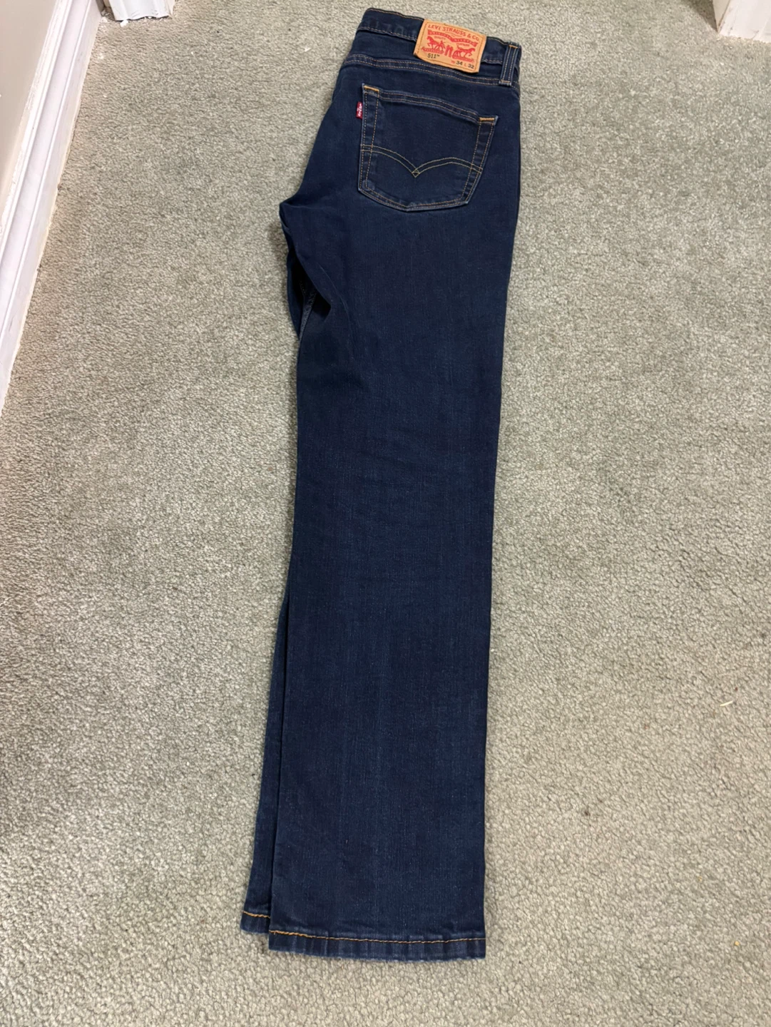 Levi's 511 Slim Fit Jeans - Dark Wash Size 34x32 - photo 2