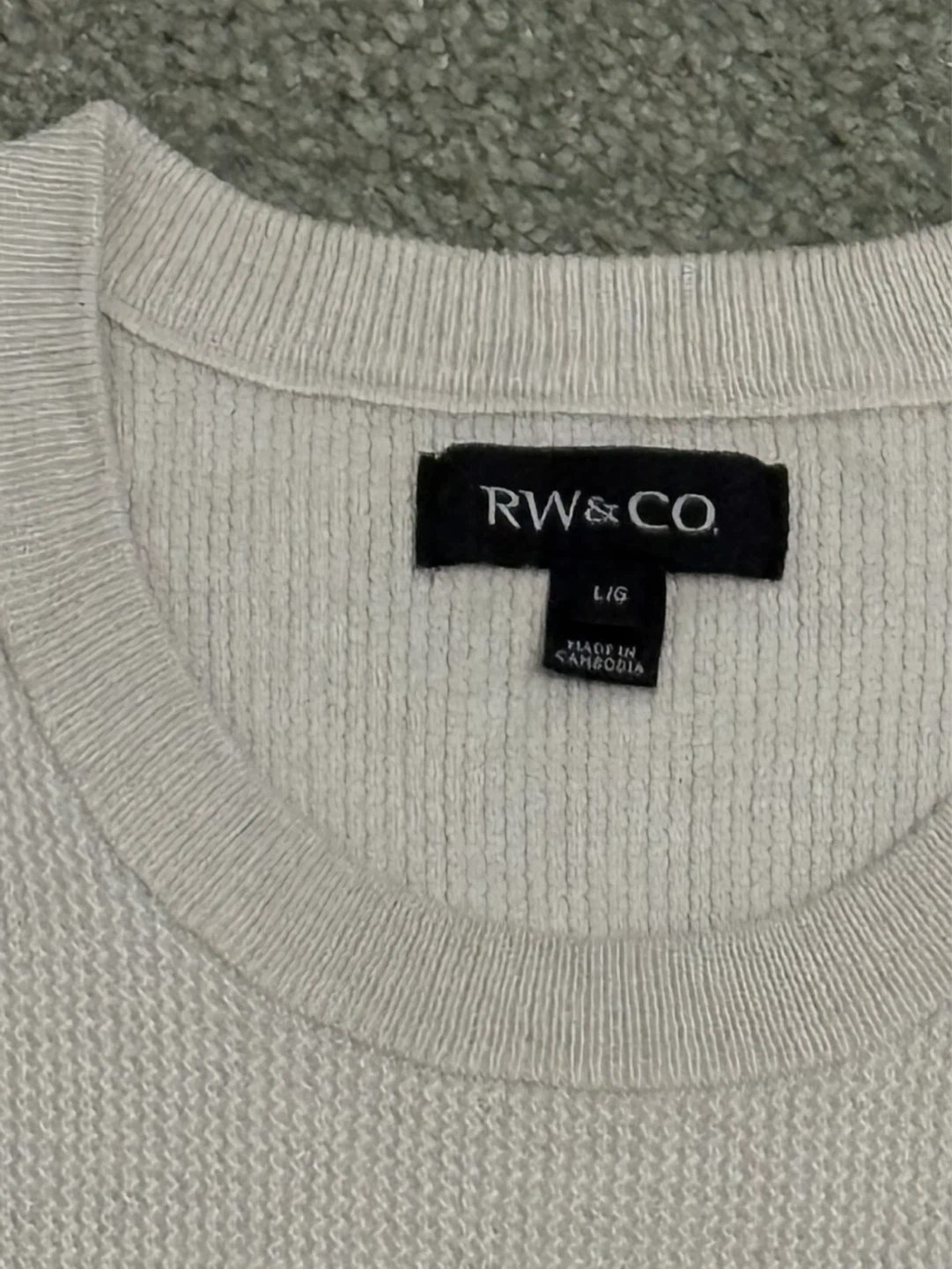 RW & CO. Men's Knit Sweater - Large - photo 4