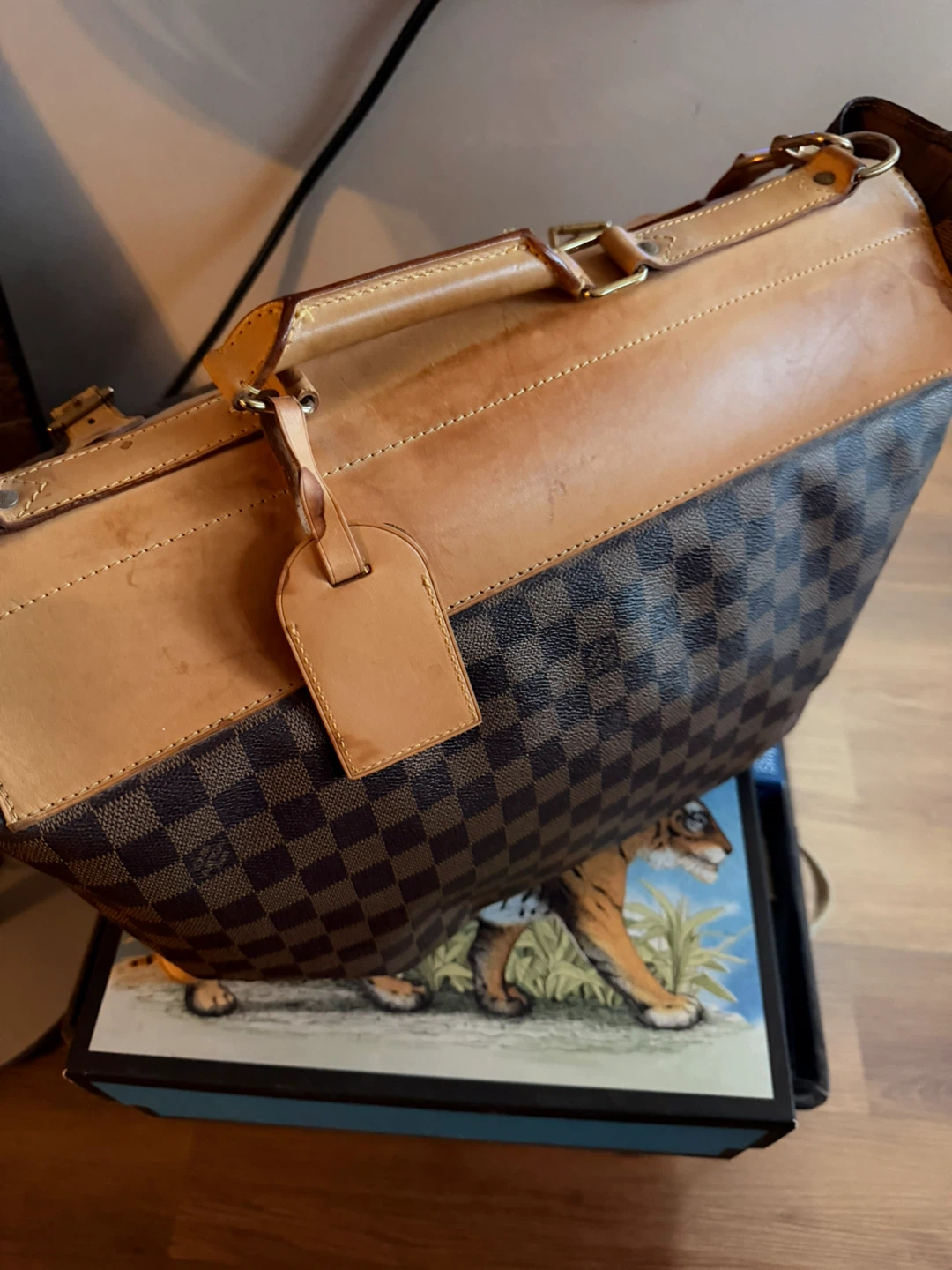 Louis Vuitton Damier Ebene Keepall Bandouliere 55 - photo 3