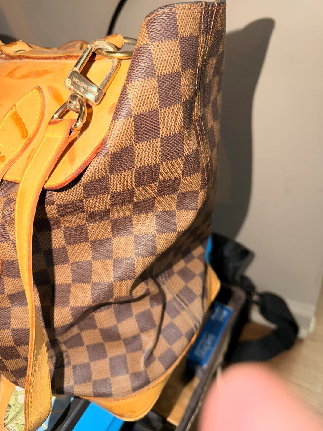 Louis Vuitton Damier Ebene Keepall Bandouliere 55 - photo 5