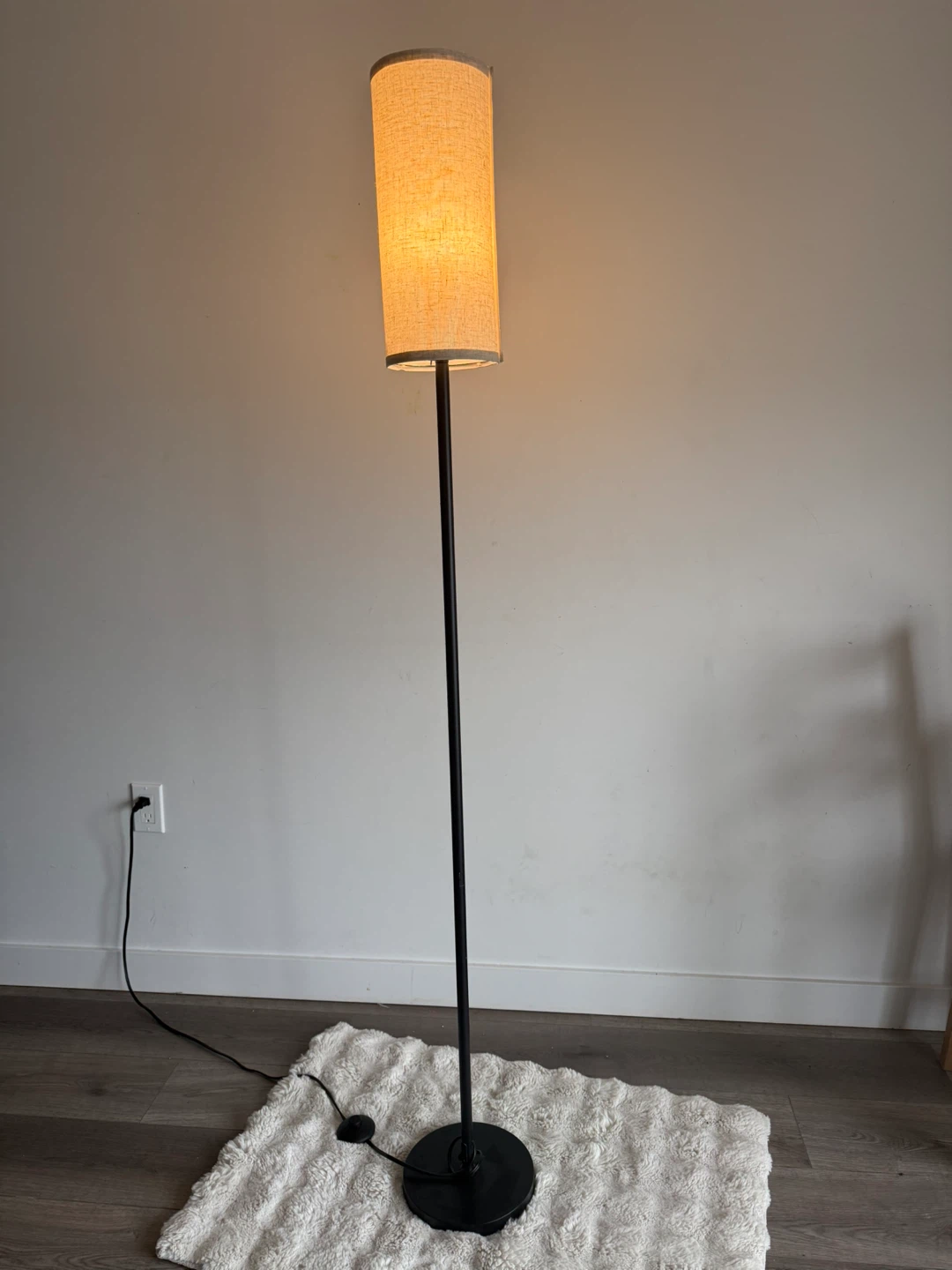 Floor Lamp with Drum Shade - photo 2