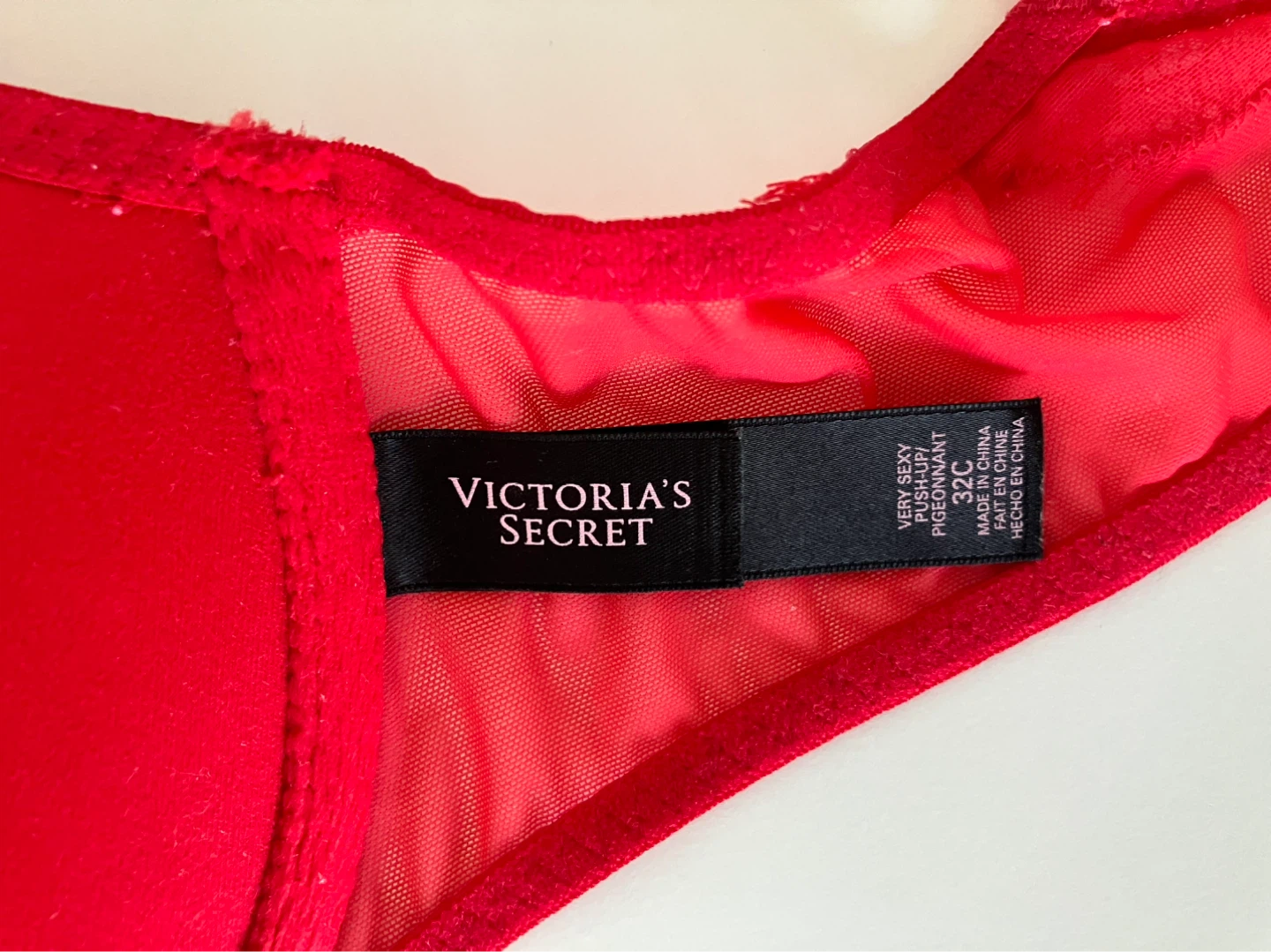 Victoria's Secret Red Lace Bra Set - photo 5