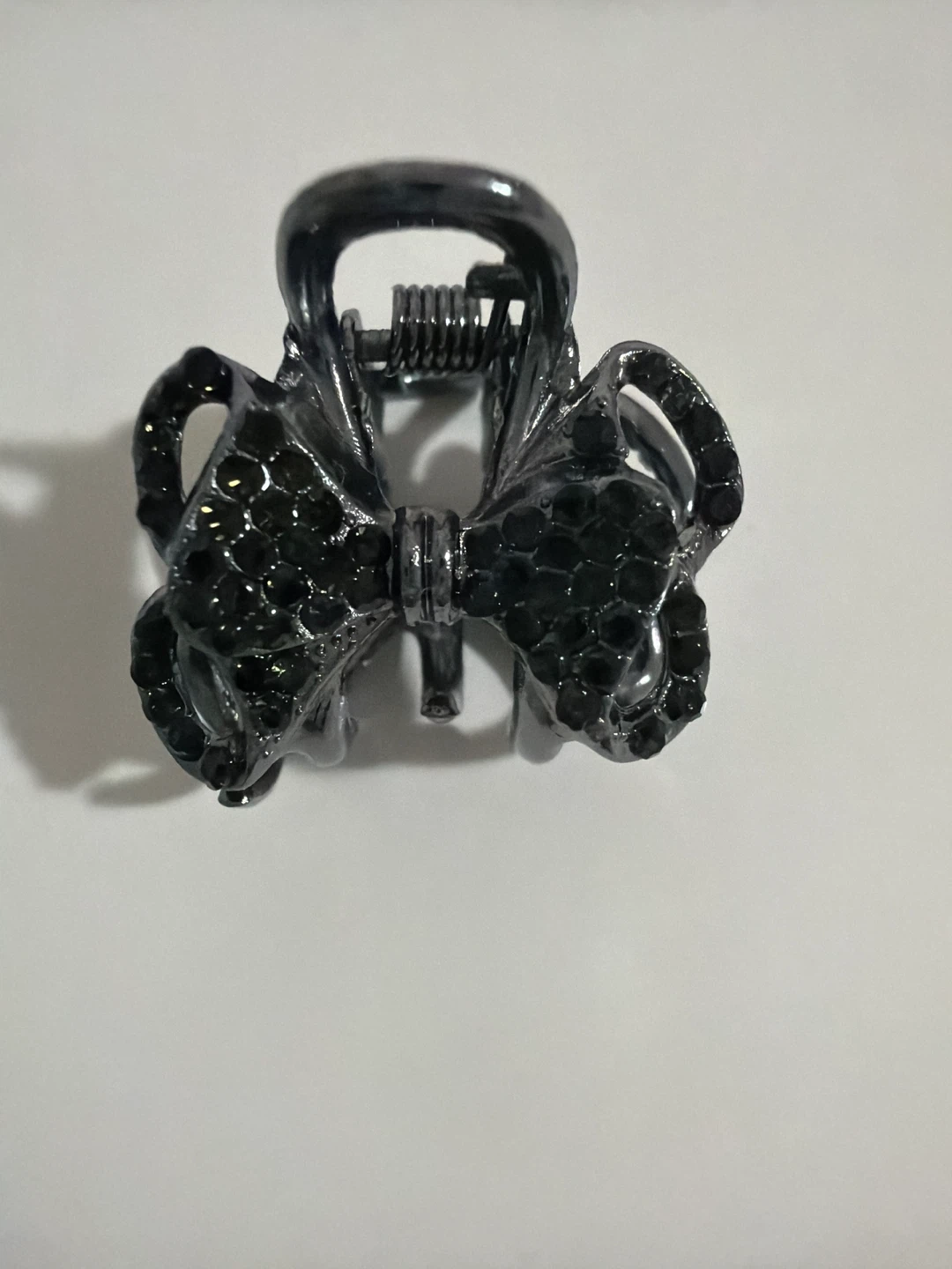 Sparkly Bow Hair Claw Clip