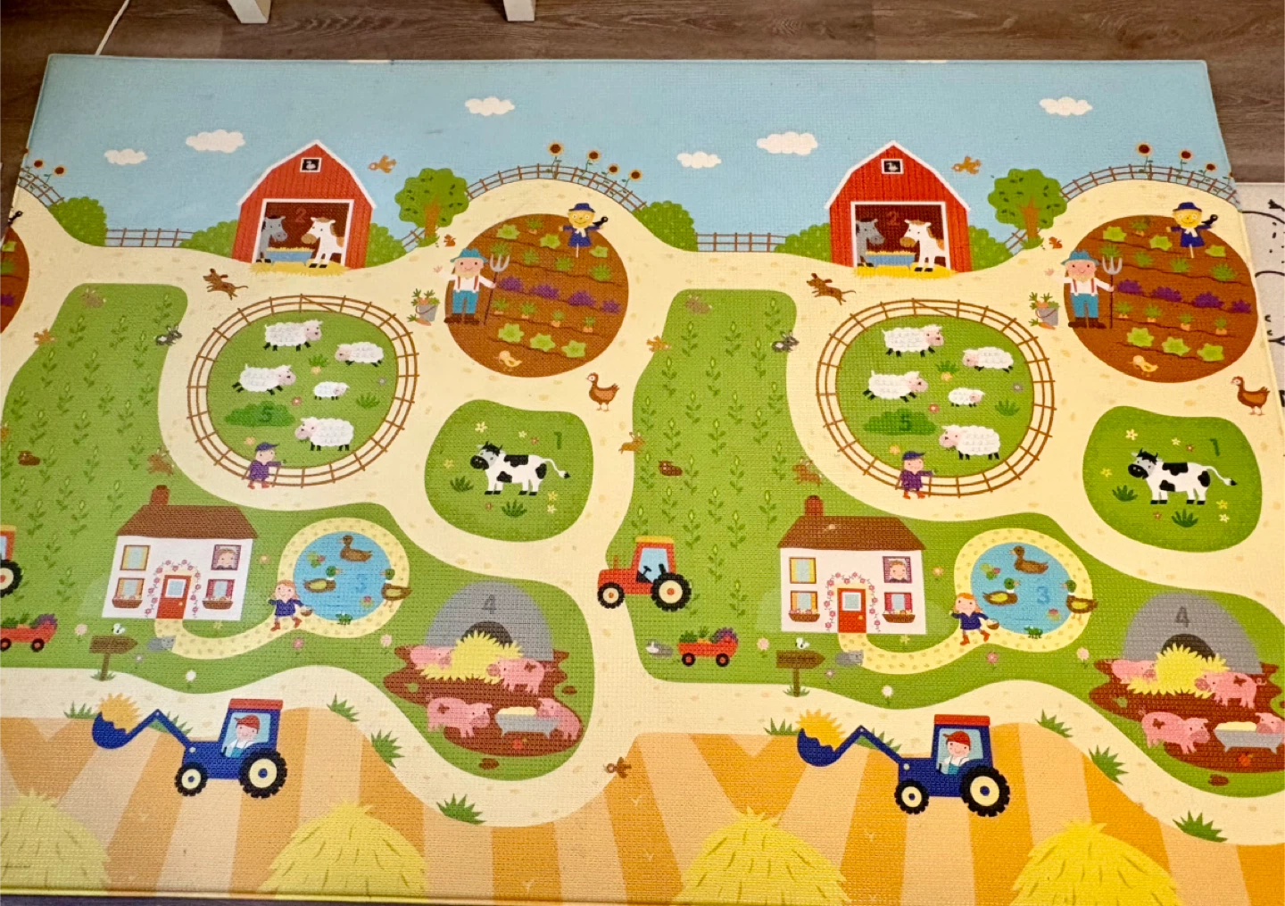 Large Play Mat - Animals & Farm Scene - photo 2