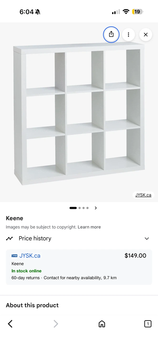 KEENE Bookcase JYSK