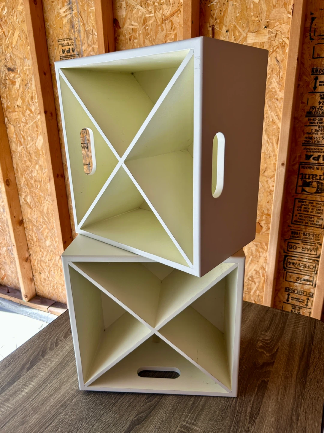 Stackable Wine Rack Cubes