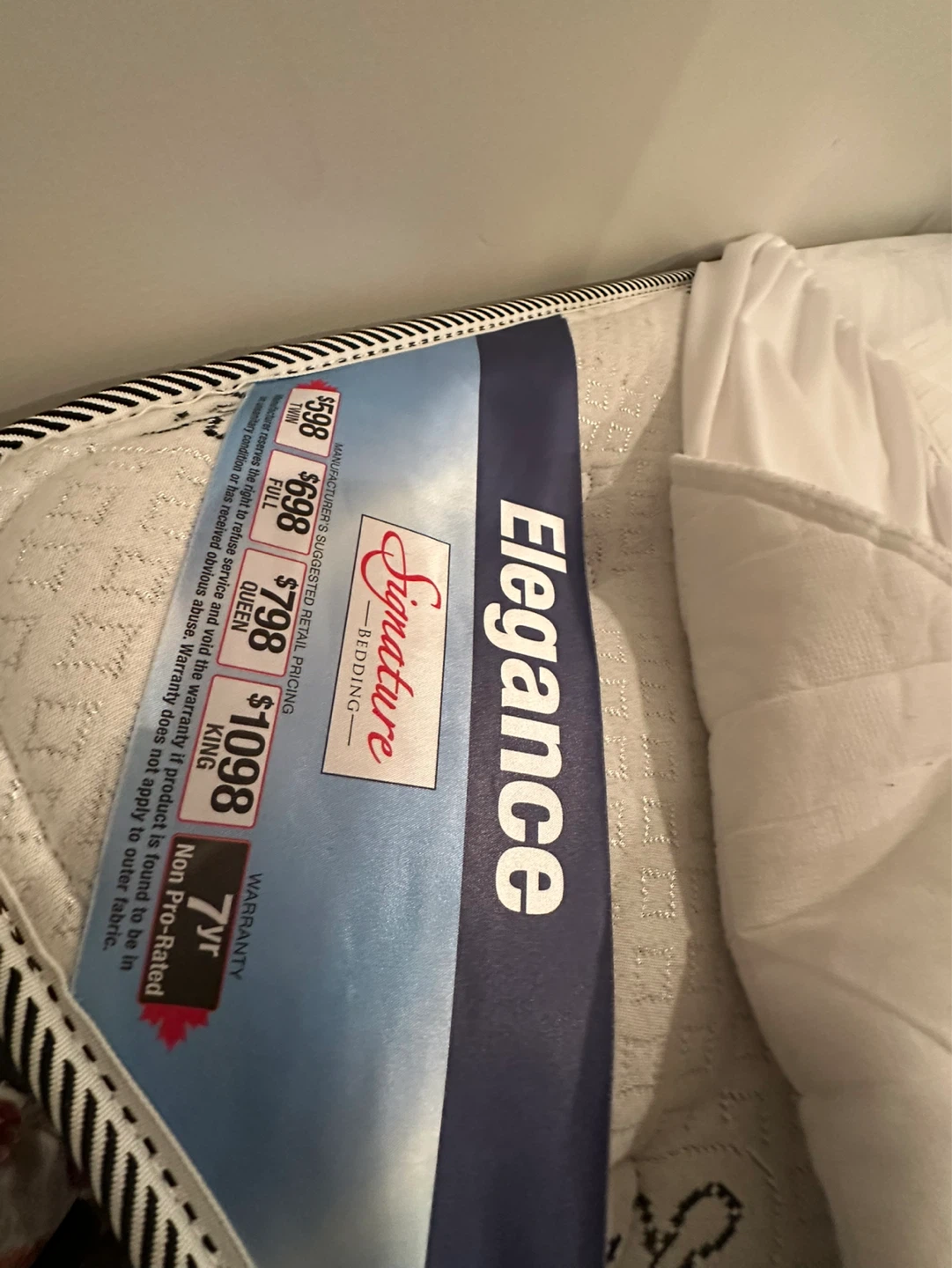 Signature Bedding Elegance Queen Mattress - photo 2