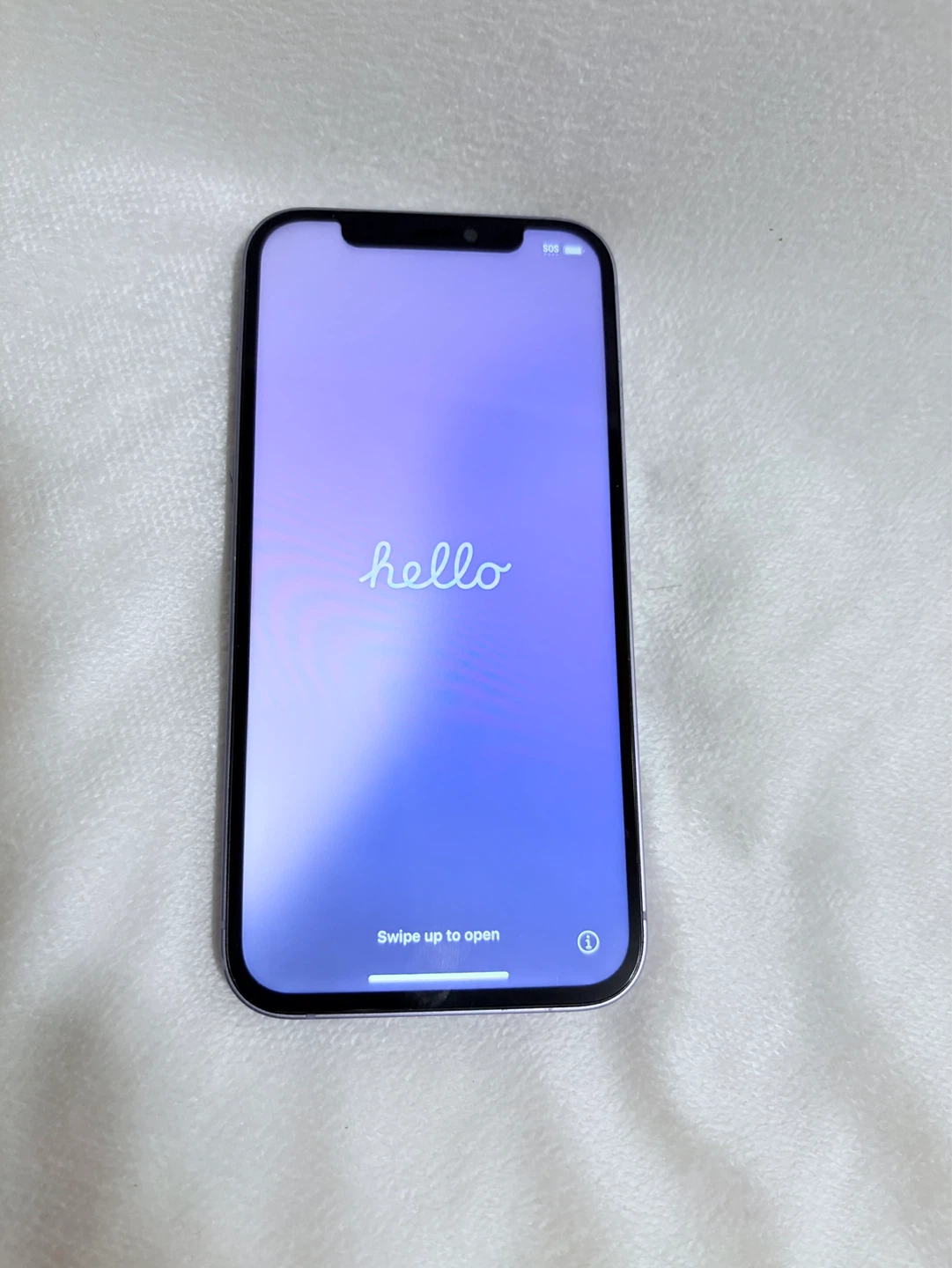 Apple iPhone 12 (Lilac) - Includes Case and Box
