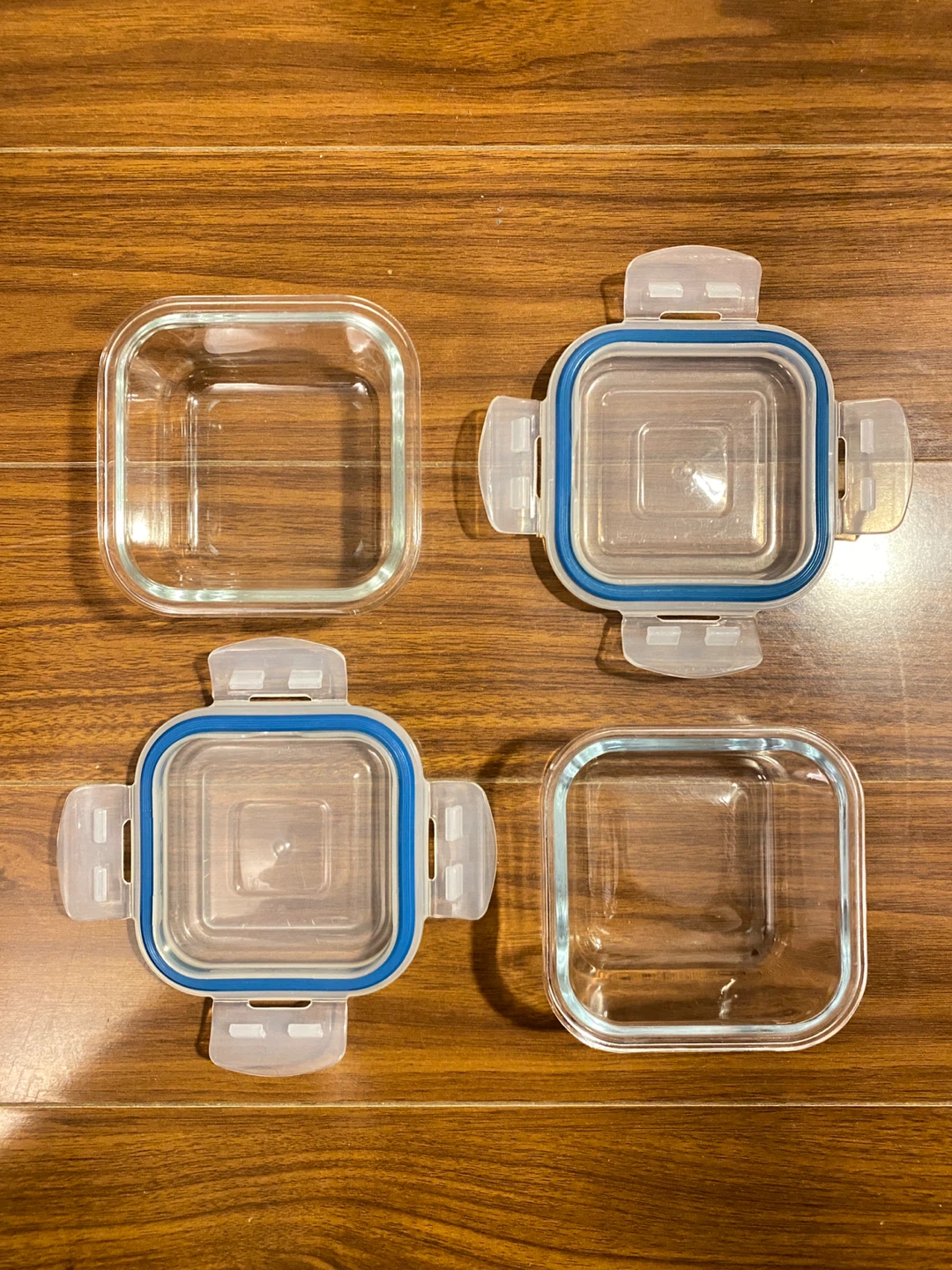 100% Leak Proof Glass Food Containers