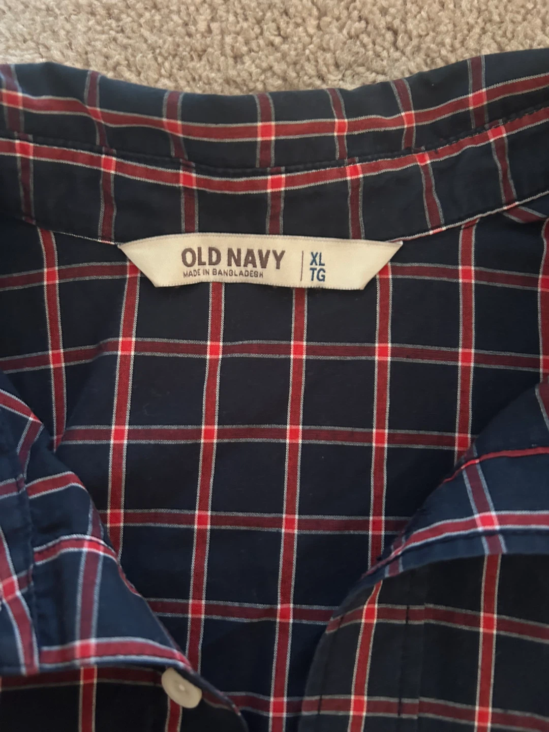 Old Navy Plaid Button-Up Shirt - photo 2