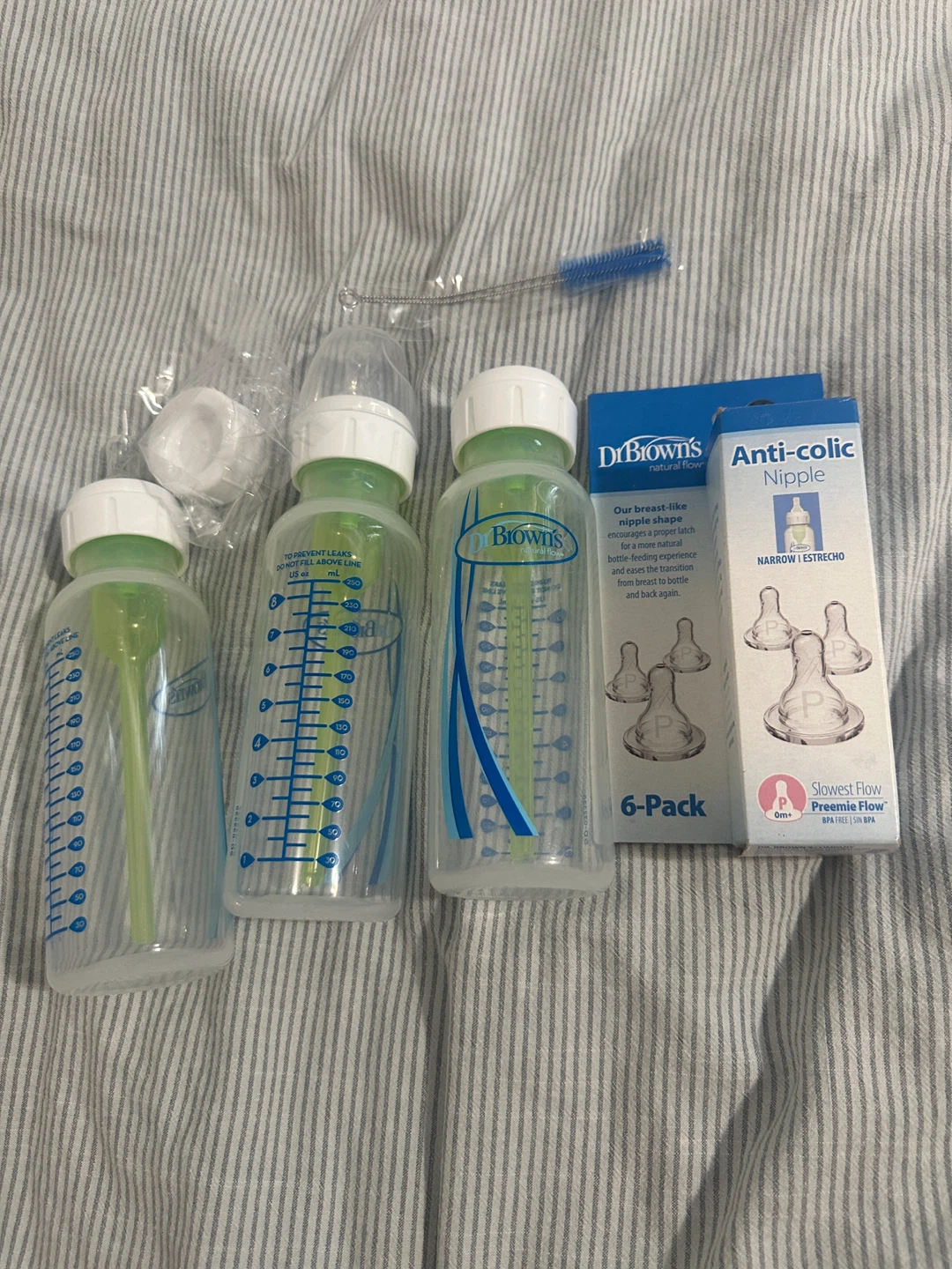 Dr. Brown’s Anti-Colic Bottles & Accessories – NEW