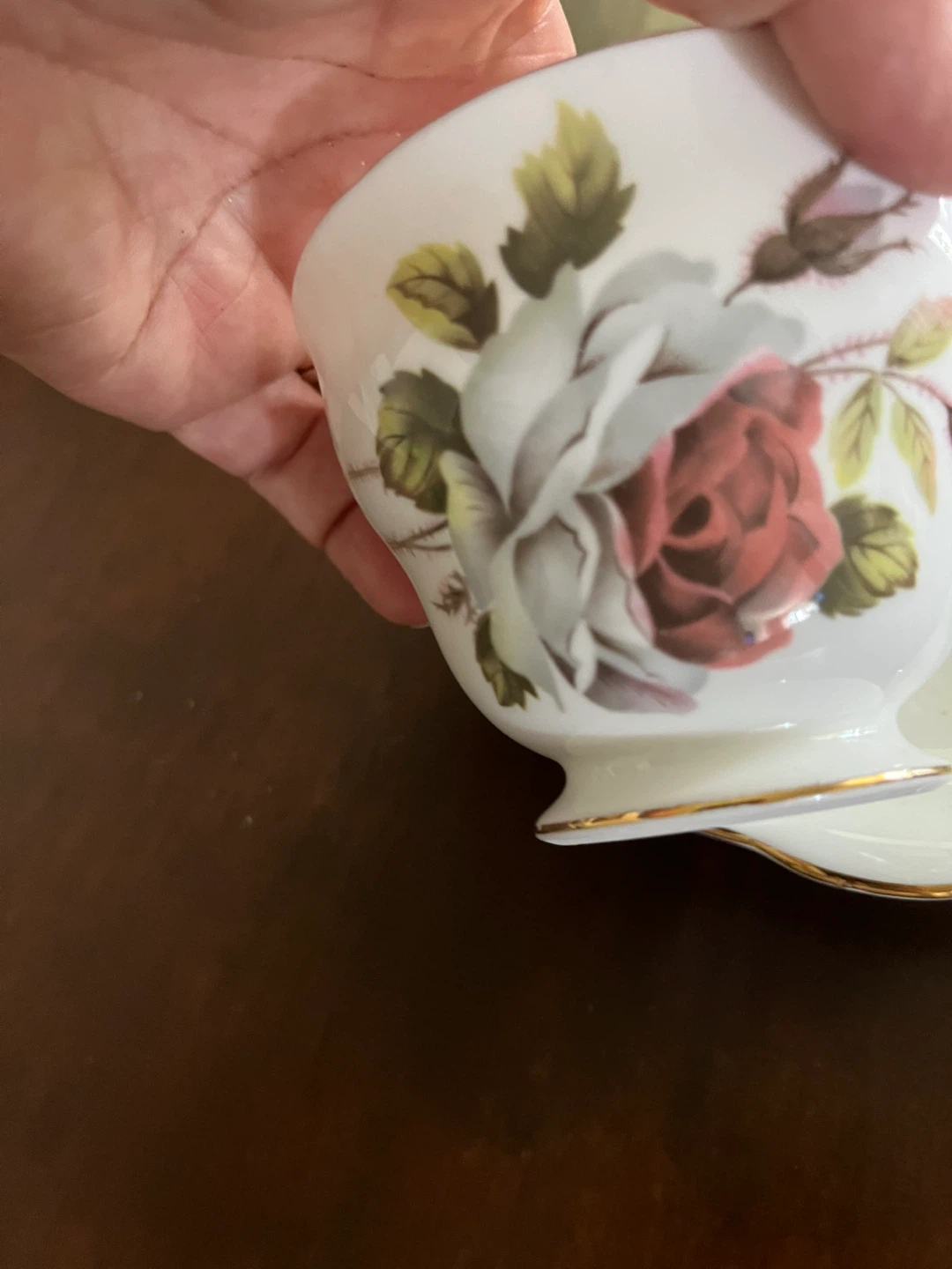 Bone China Tea Cup and Saucer Set candle - photo 2