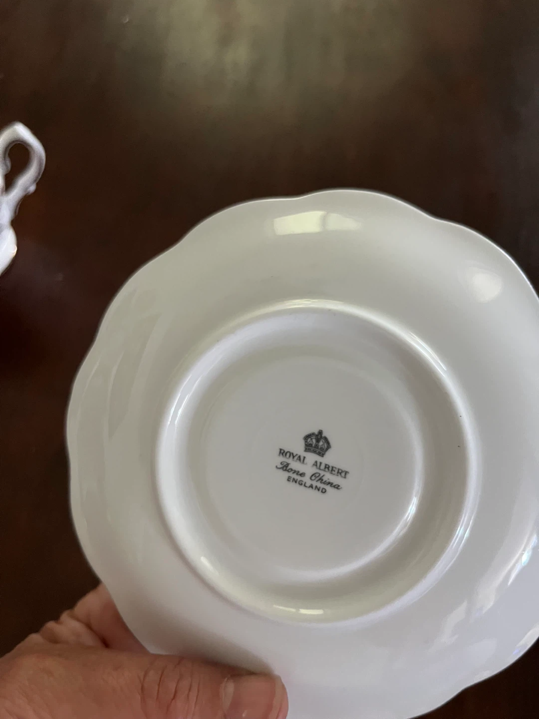Bone China Tea Cup and Saucer Set candle - photo 4