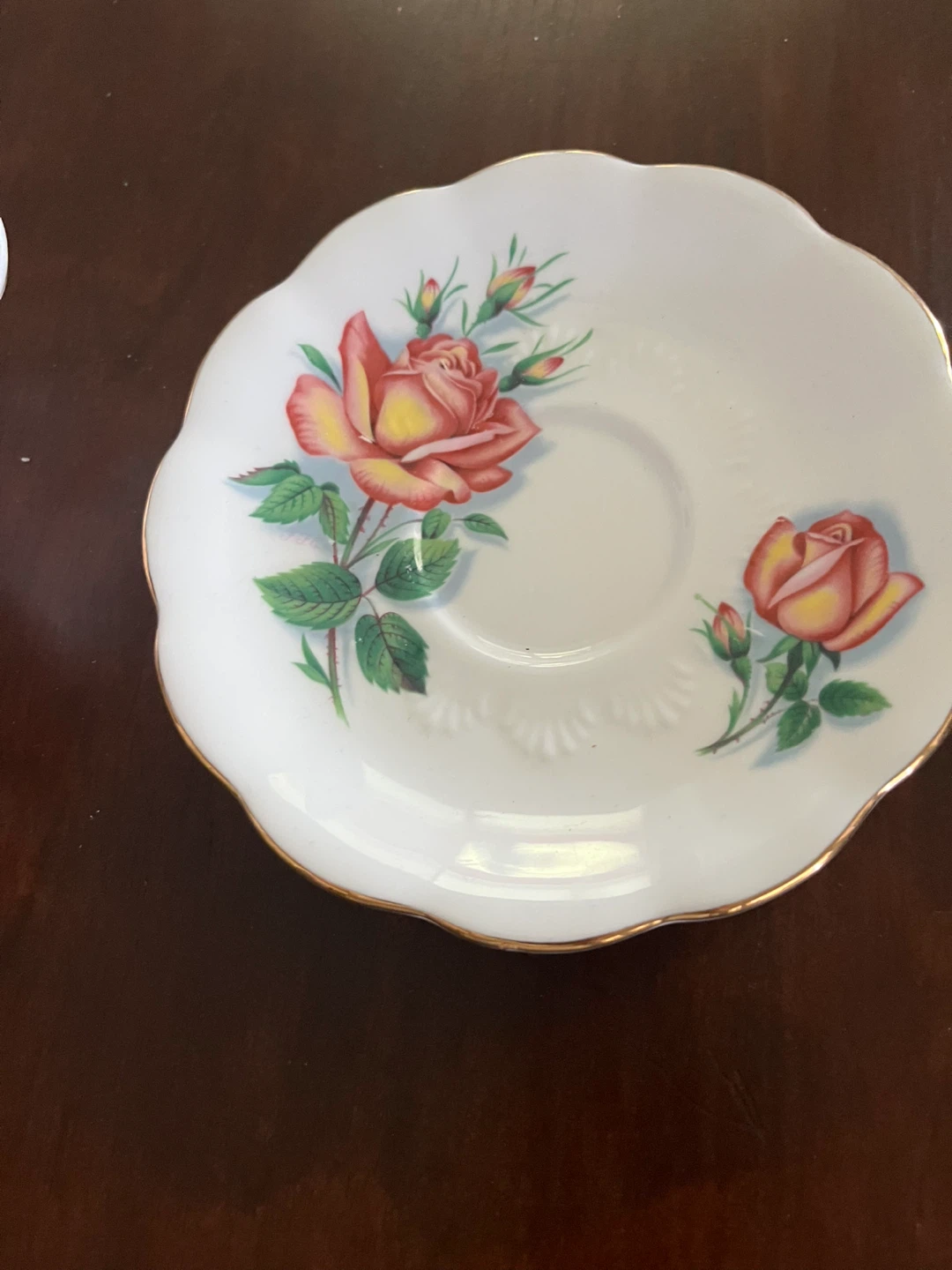 Bone China Tea Cup and Saucer Set candle - photo 3