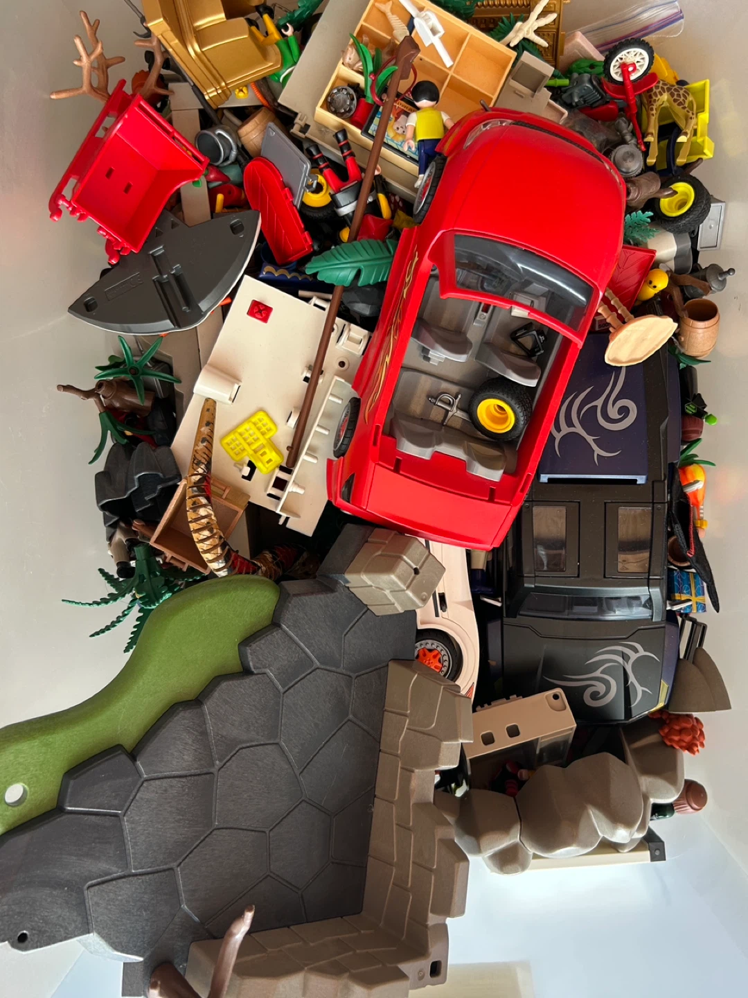 Playmobil Toy Lot - Dragons, Cars, Figures & Accessories