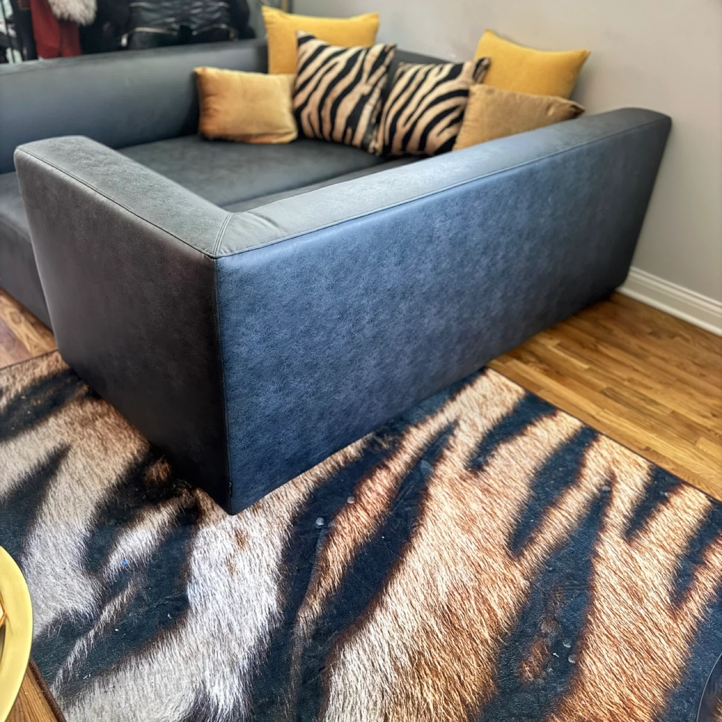 Dark Gray Sectional Sofa - photo 4