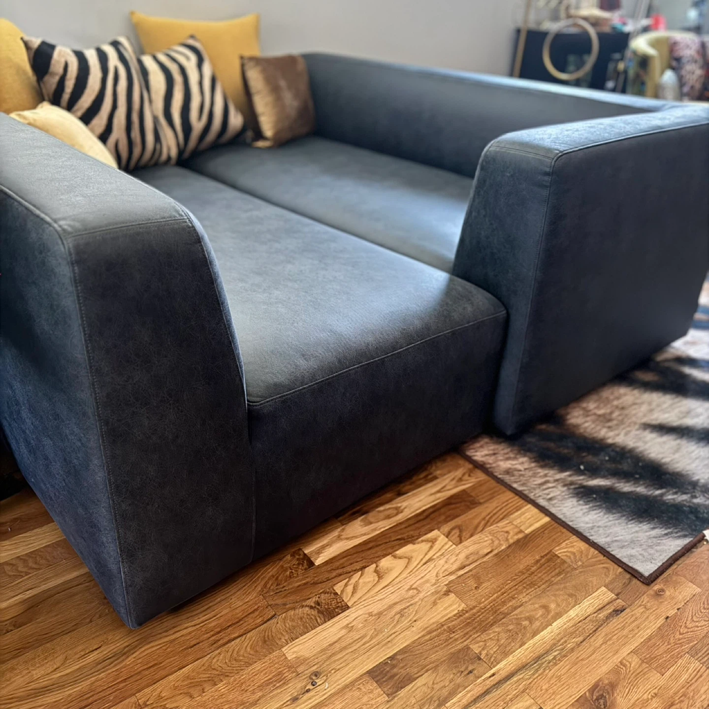 Dark Gray Sectional Sofa - photo 3