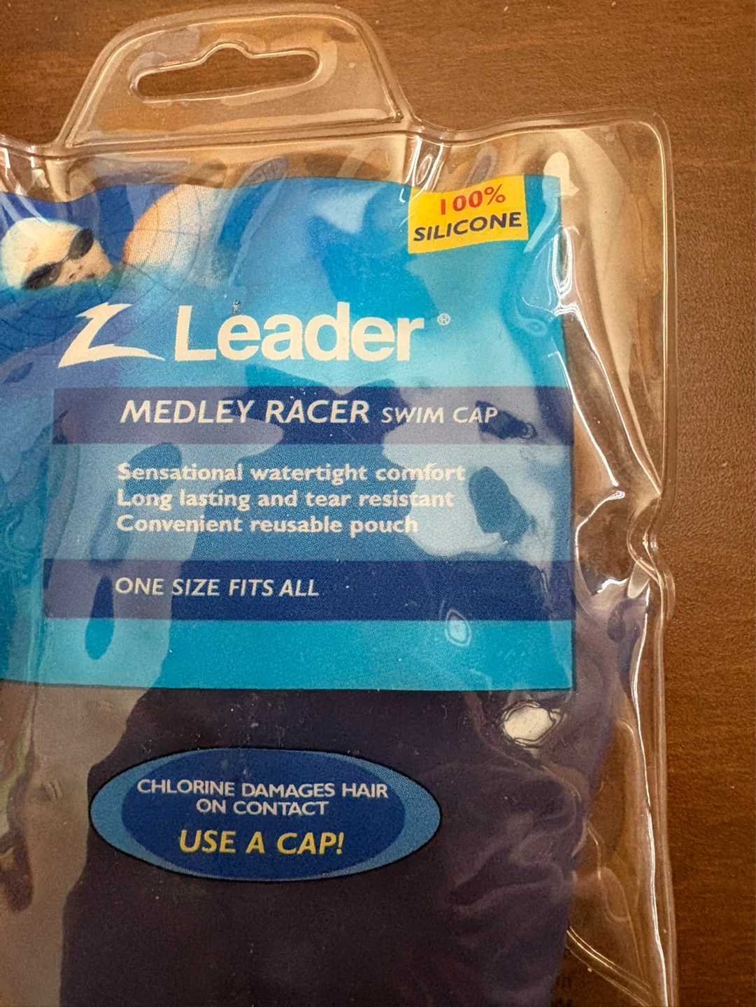 Leader medley racer swim cap-New, Free - photo 2