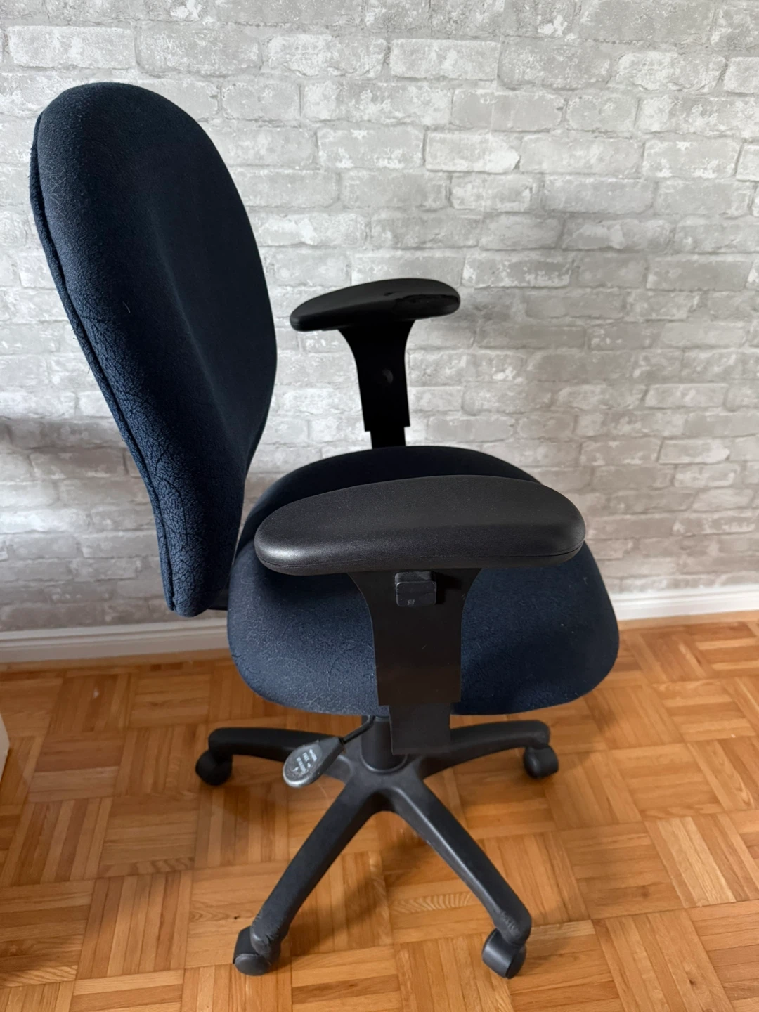 Dark Blue Office Chair - photo 3