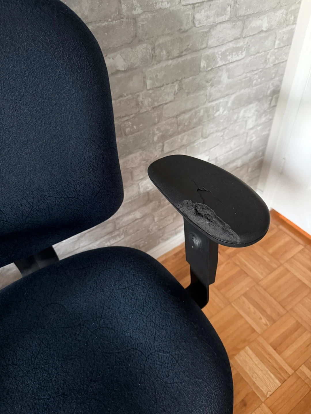 Dark Blue Office Chair - photo 2
