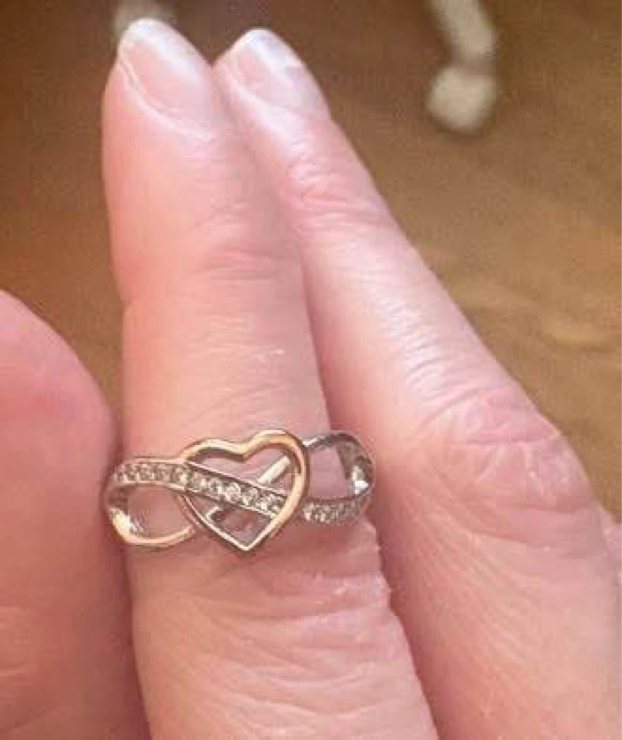 925 Sterling silver rings-Size 6, Both together for $8 - photo 2