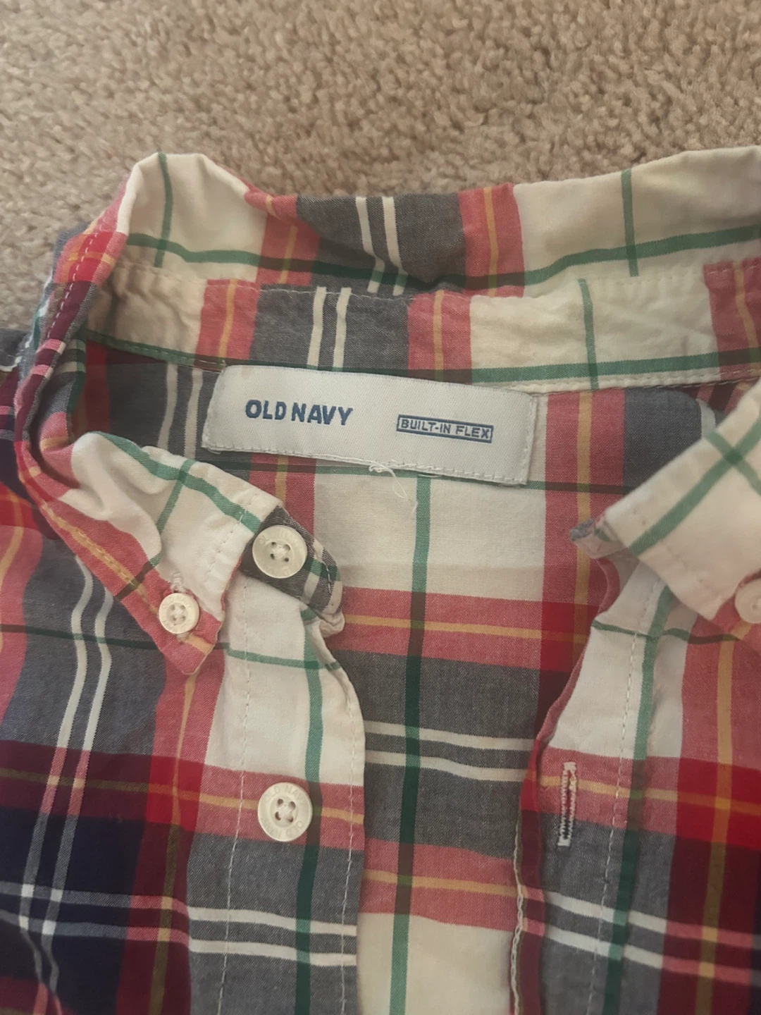 Old Navy Plaid Button-Up Shirt - photo 2