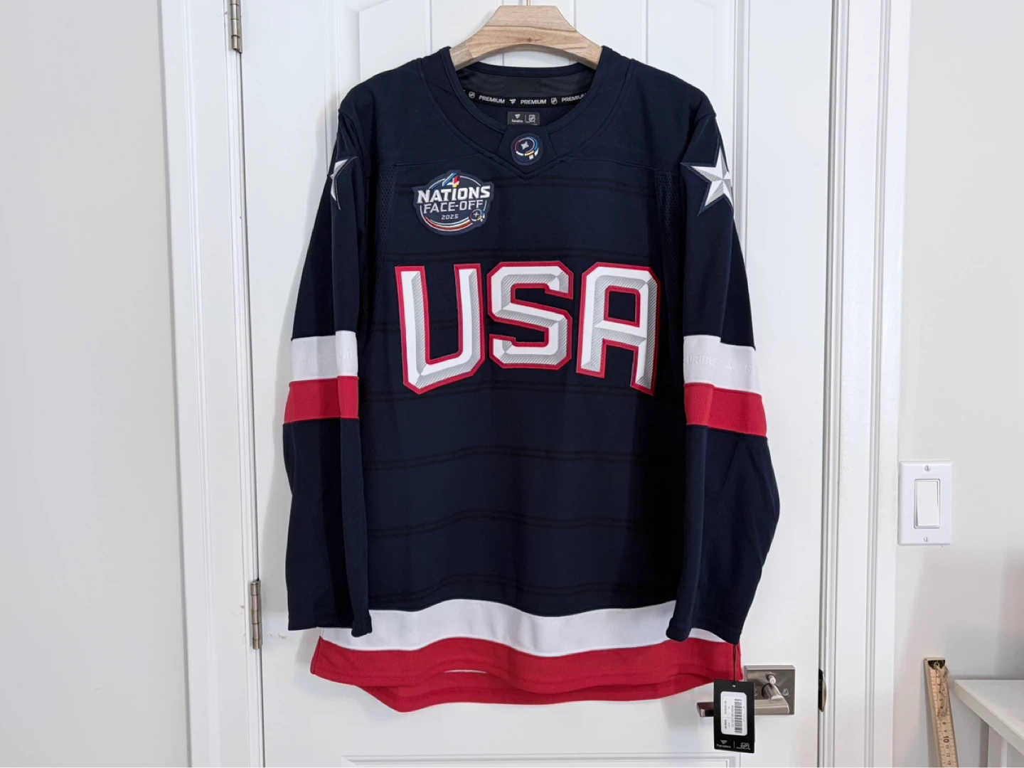 BNWT Authentic Fanatics 4 Nations Team USA Premium Jersey