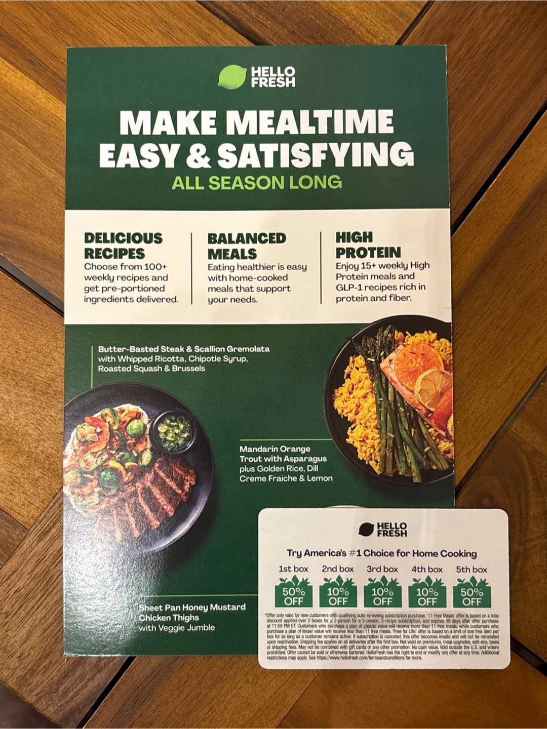 HelloFresh 11 Free Meals Mailer - photo 2