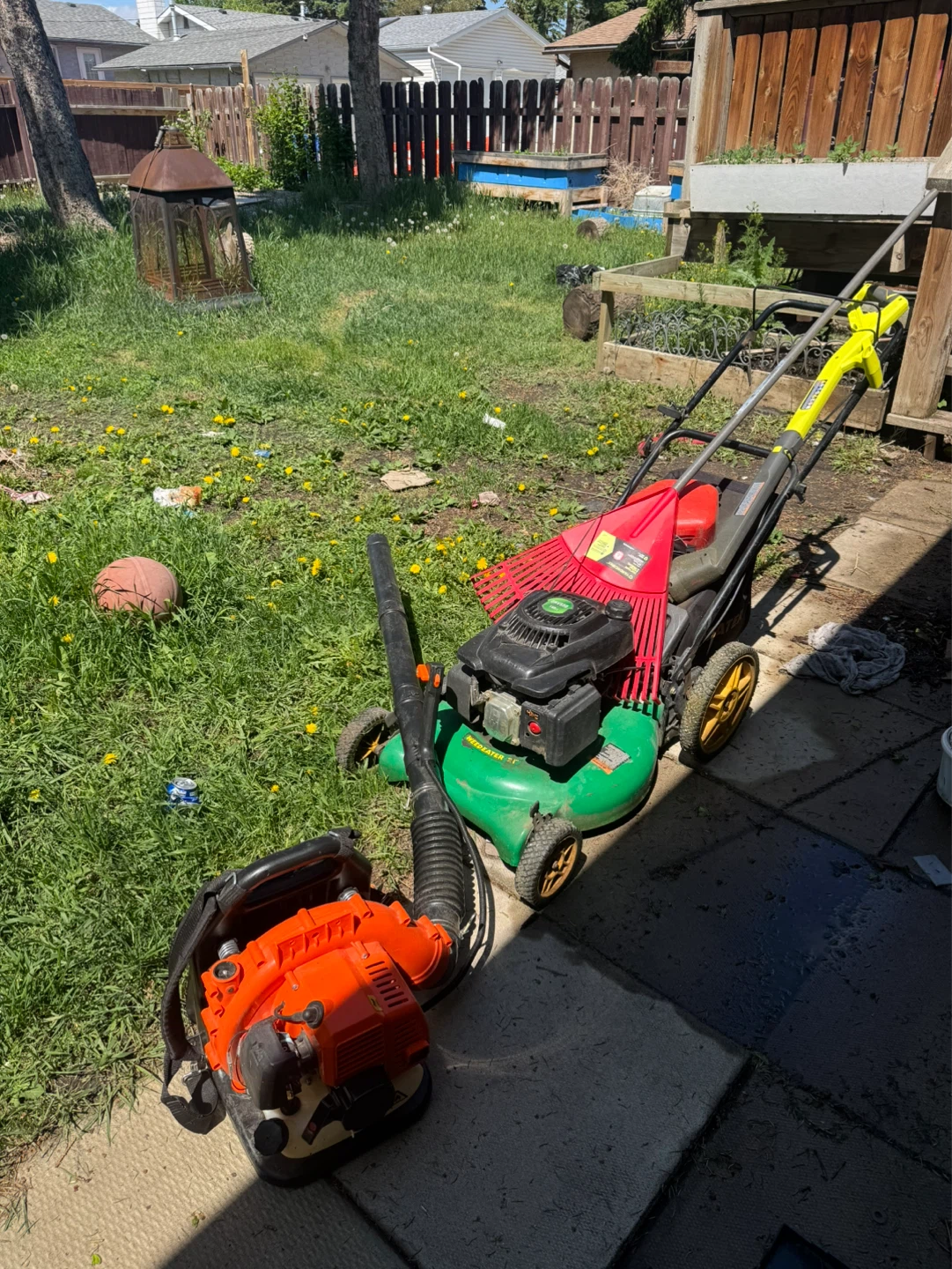 Lawn care equipment