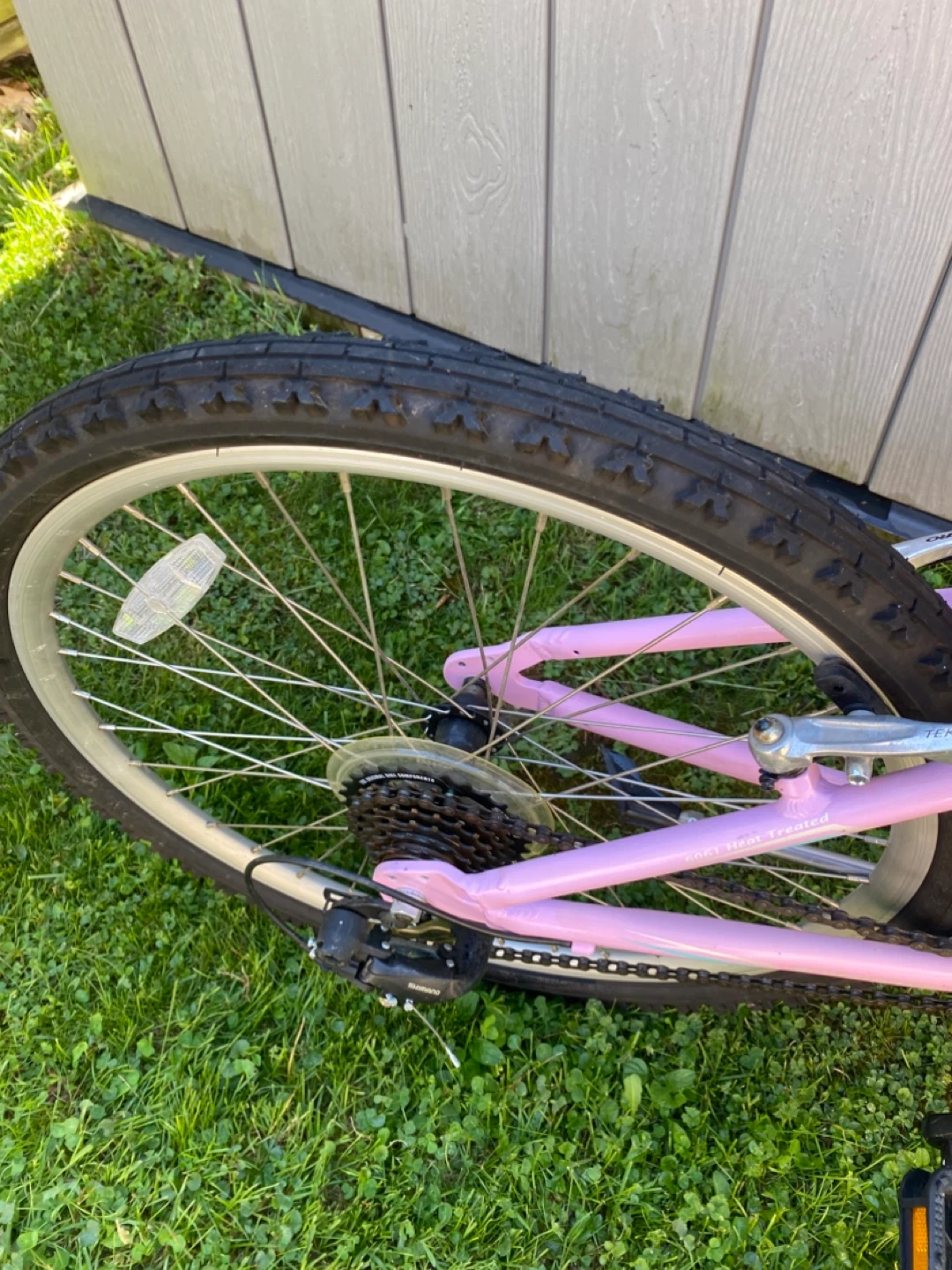 Pink "DAWN" Girls Bicycle with Basket - photo 3