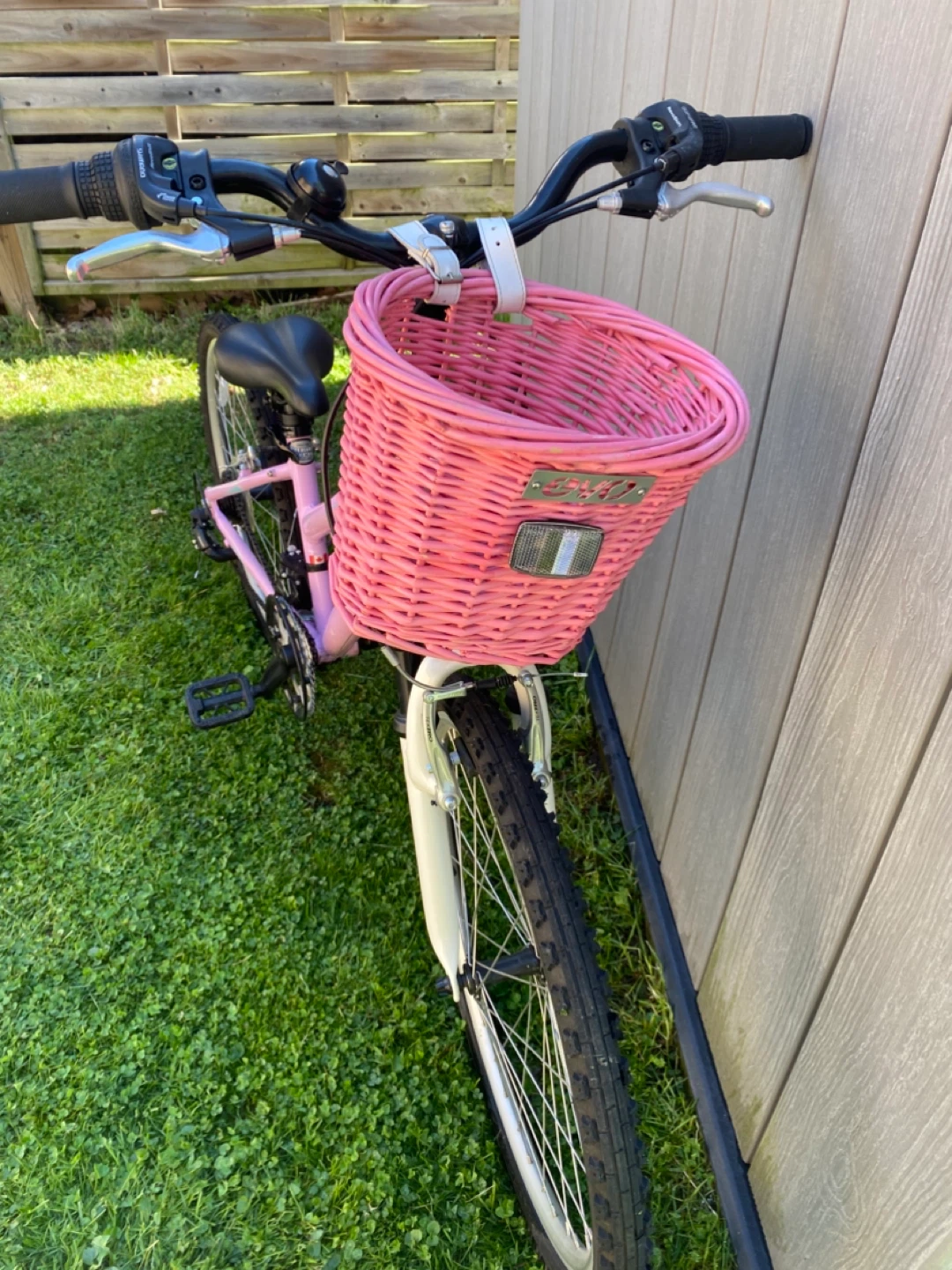 Pink "DAWN" Girls Bicycle with Basket - photo 2