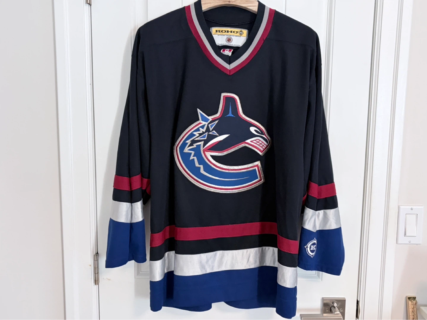 KOHO Vancouver Canucks Matt Cooke West Coast Express Jersey XL - photo 4