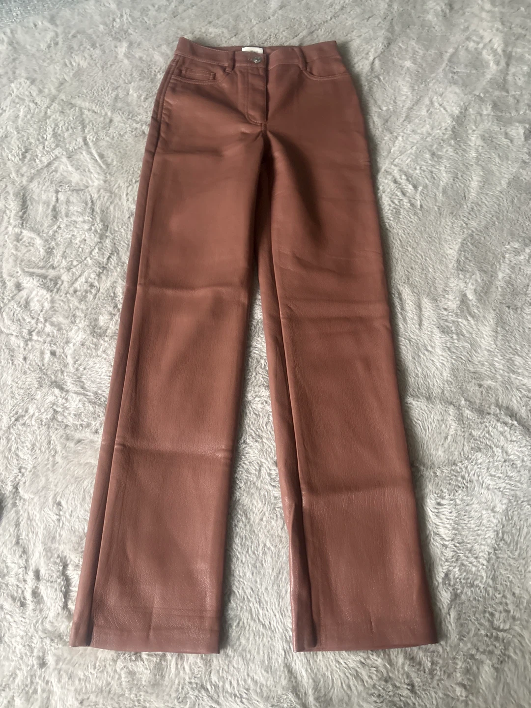 Wilfred Faux Leather Pants size 00