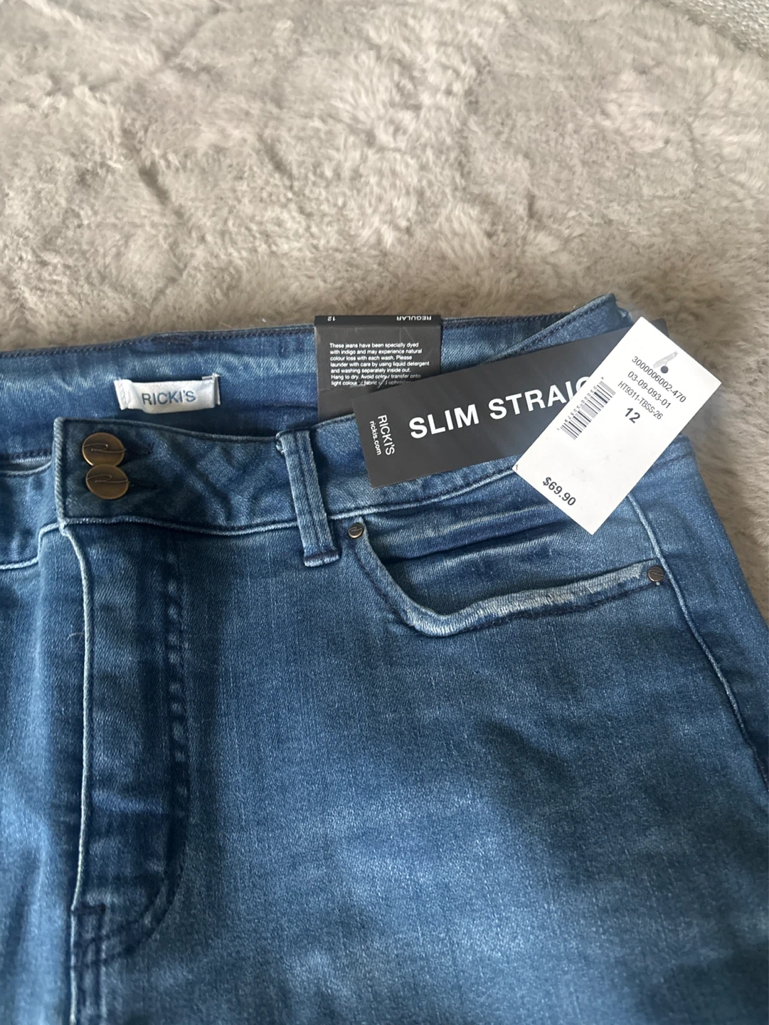 Brand new RICKI'S Slim Straight Jeans - photo 2