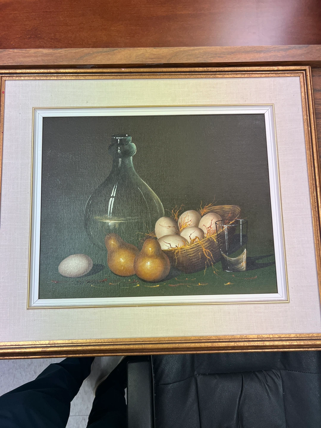 Framed Still Life Painting - Violet-De-Mazia - photo 4