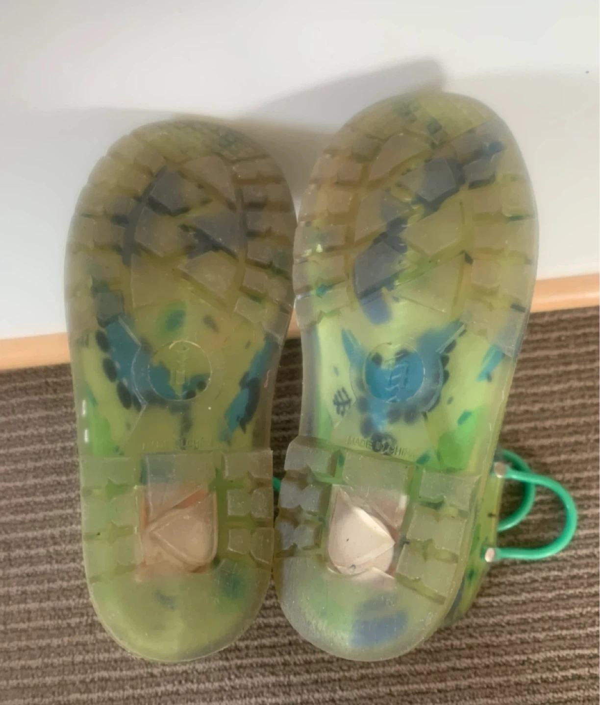 Kids Dinosaur Rain Boots Size 11 - photo 3