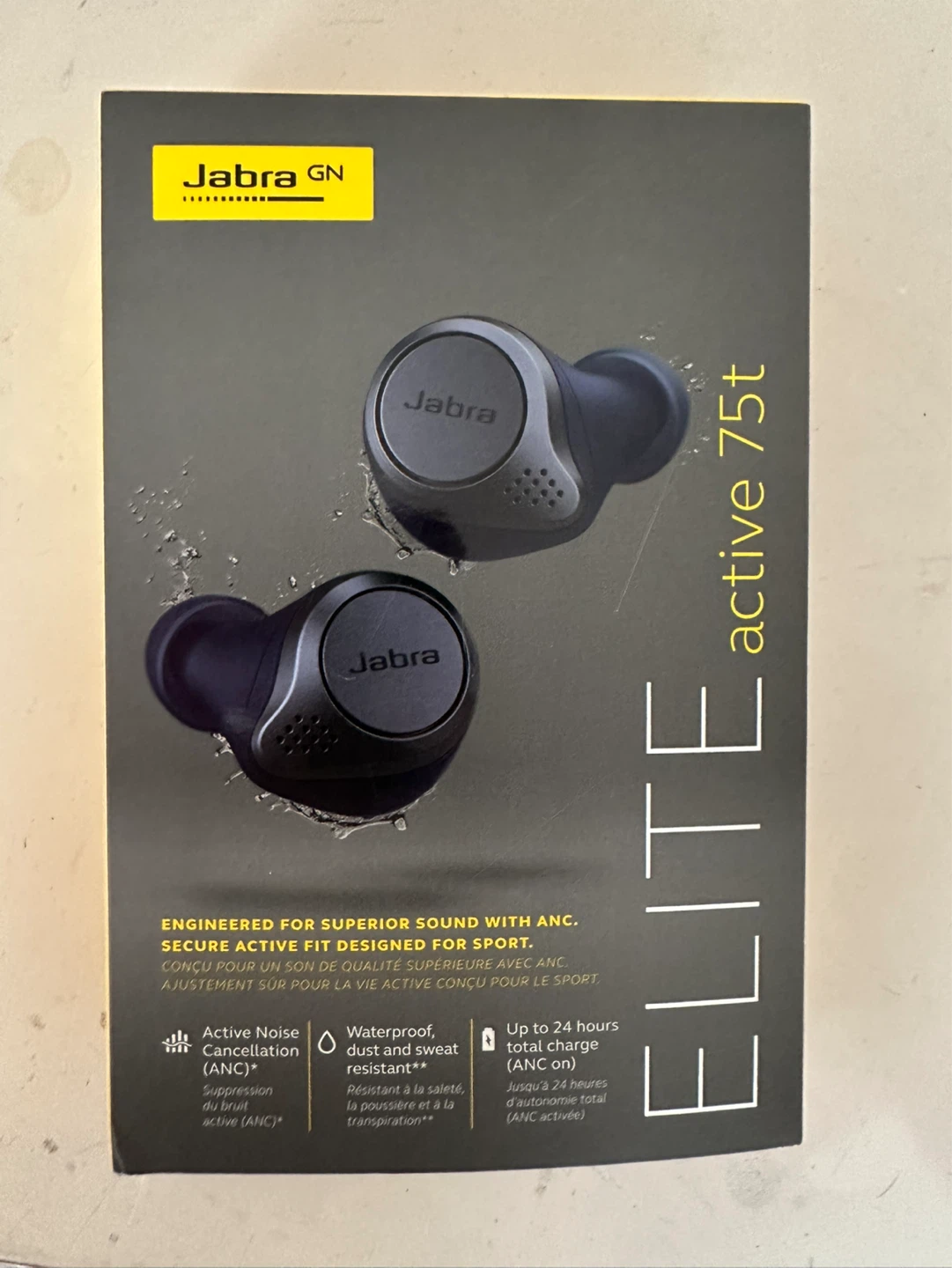 Jabra Elite Active 75t Wireless Earbuds