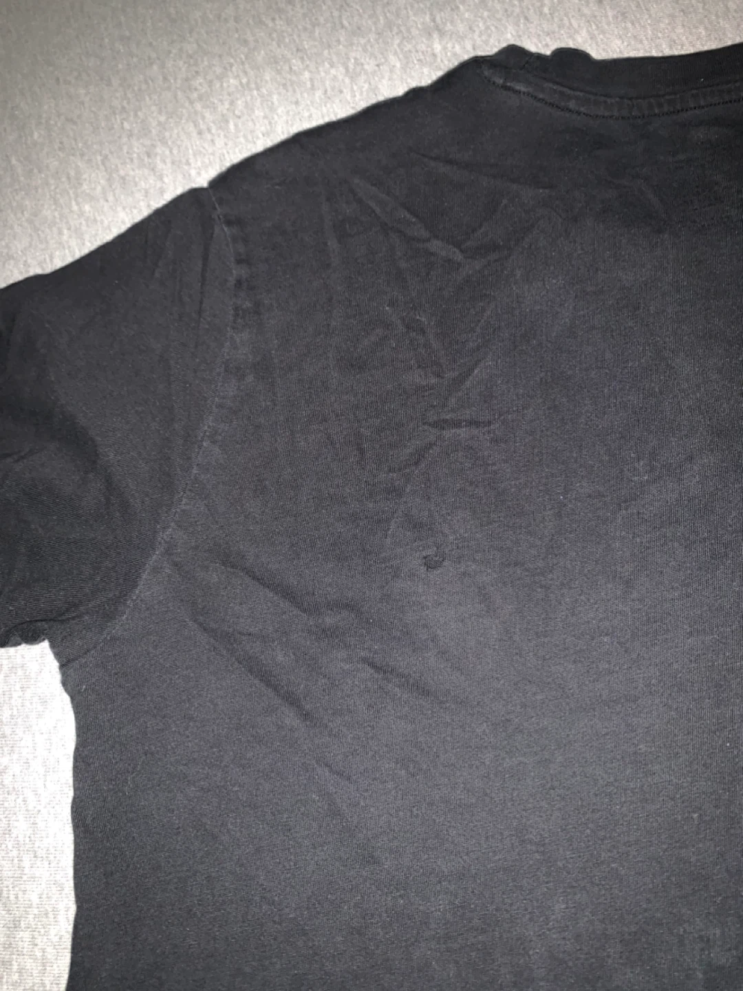 H&M XS Black T-Shirt - ***Has TWO holes*** - photo 3