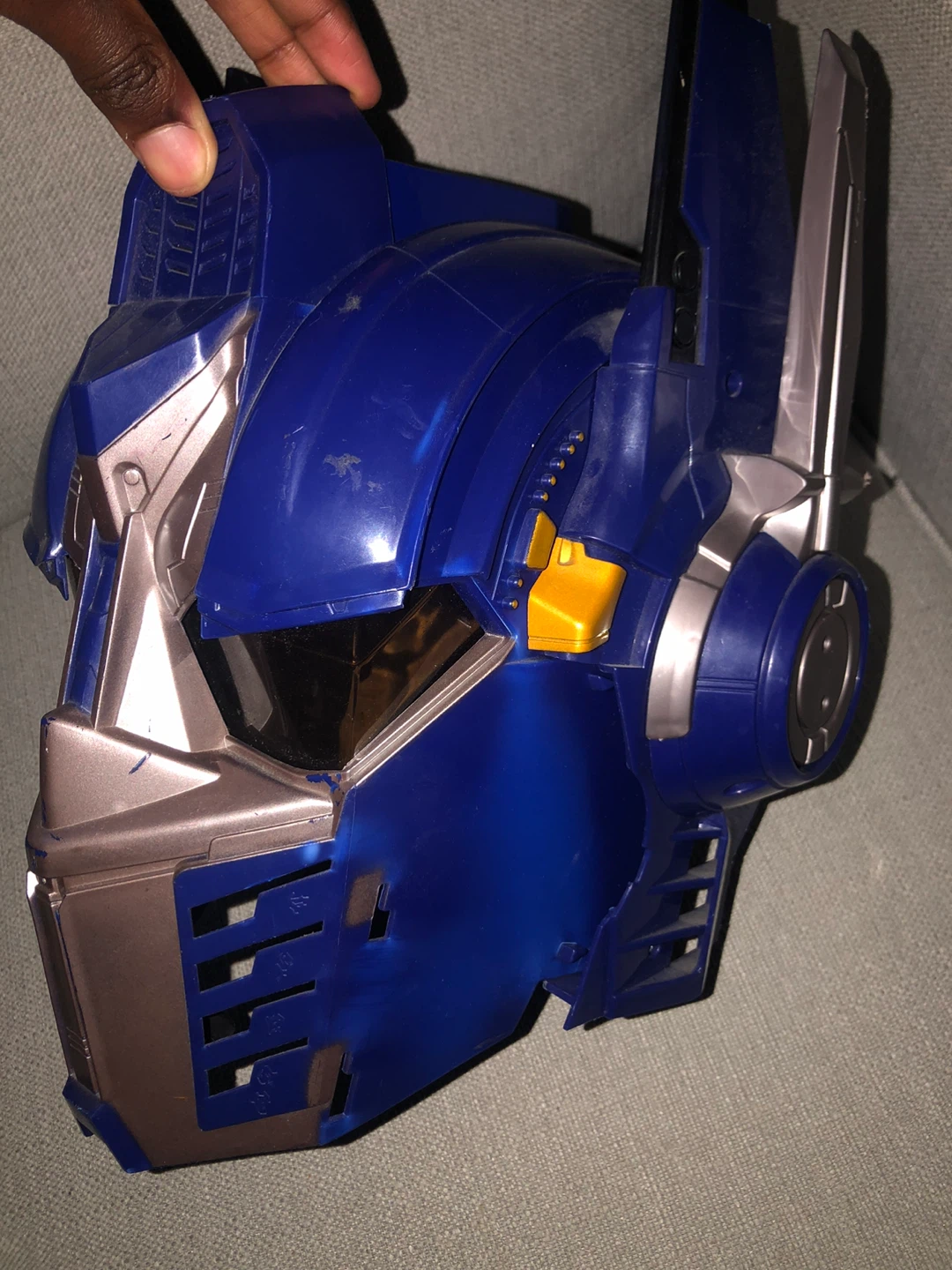 Optimus Prime Mask with voice changer mic inside - photo 3