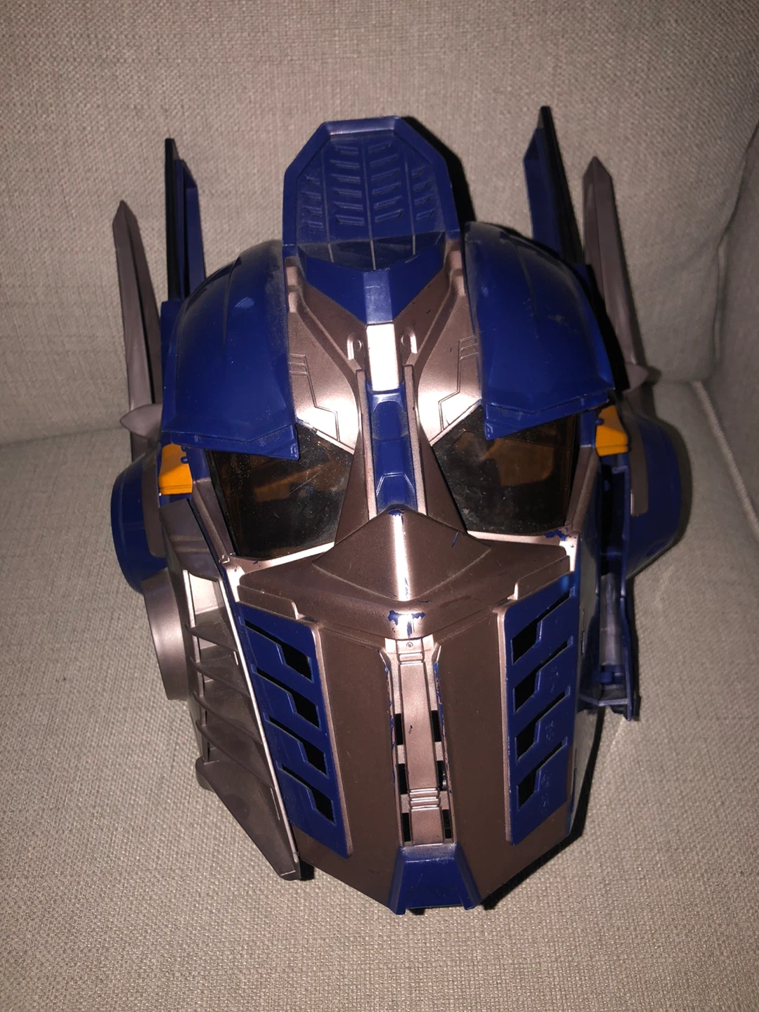 Optimus Prime Mask with voice changer mic inside