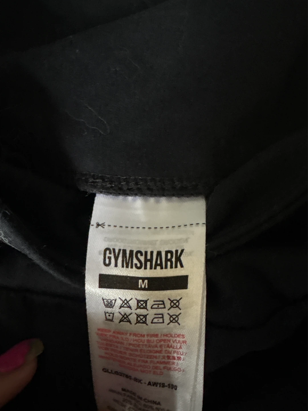 Gymshark Black Leggings Size M - photo 3