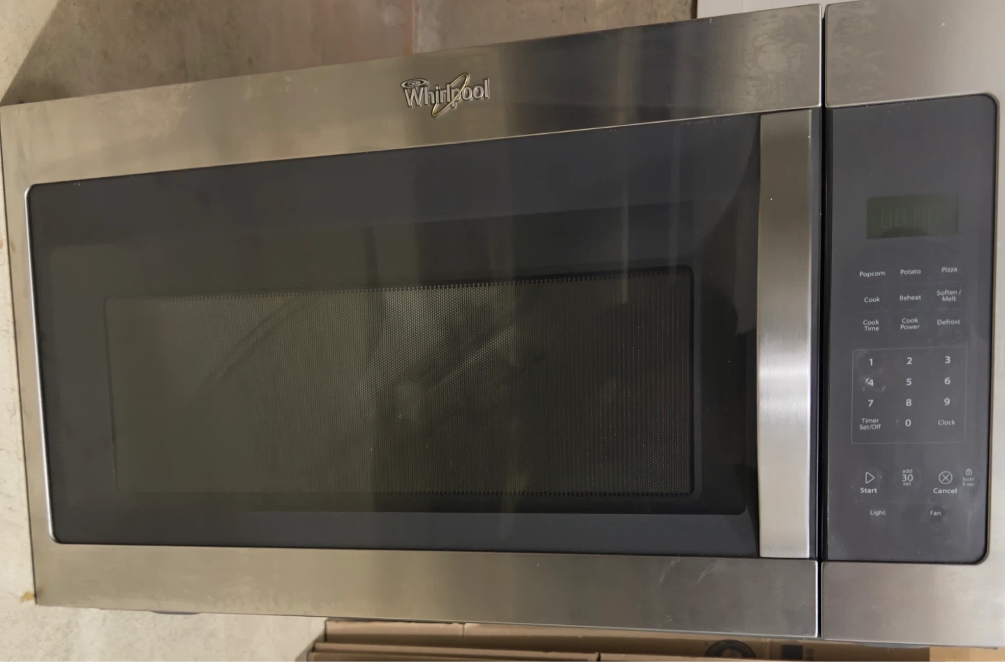 Whirlpool Stainless Steel Over-the-Range Microwave