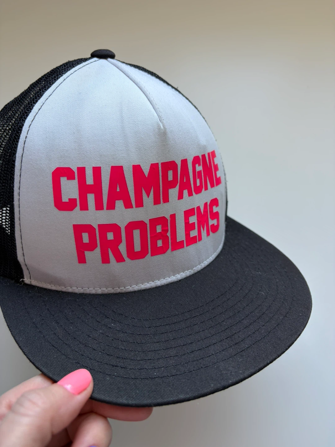The Classics Yupoong Trucker Hat Champagne Problems - photo 4
