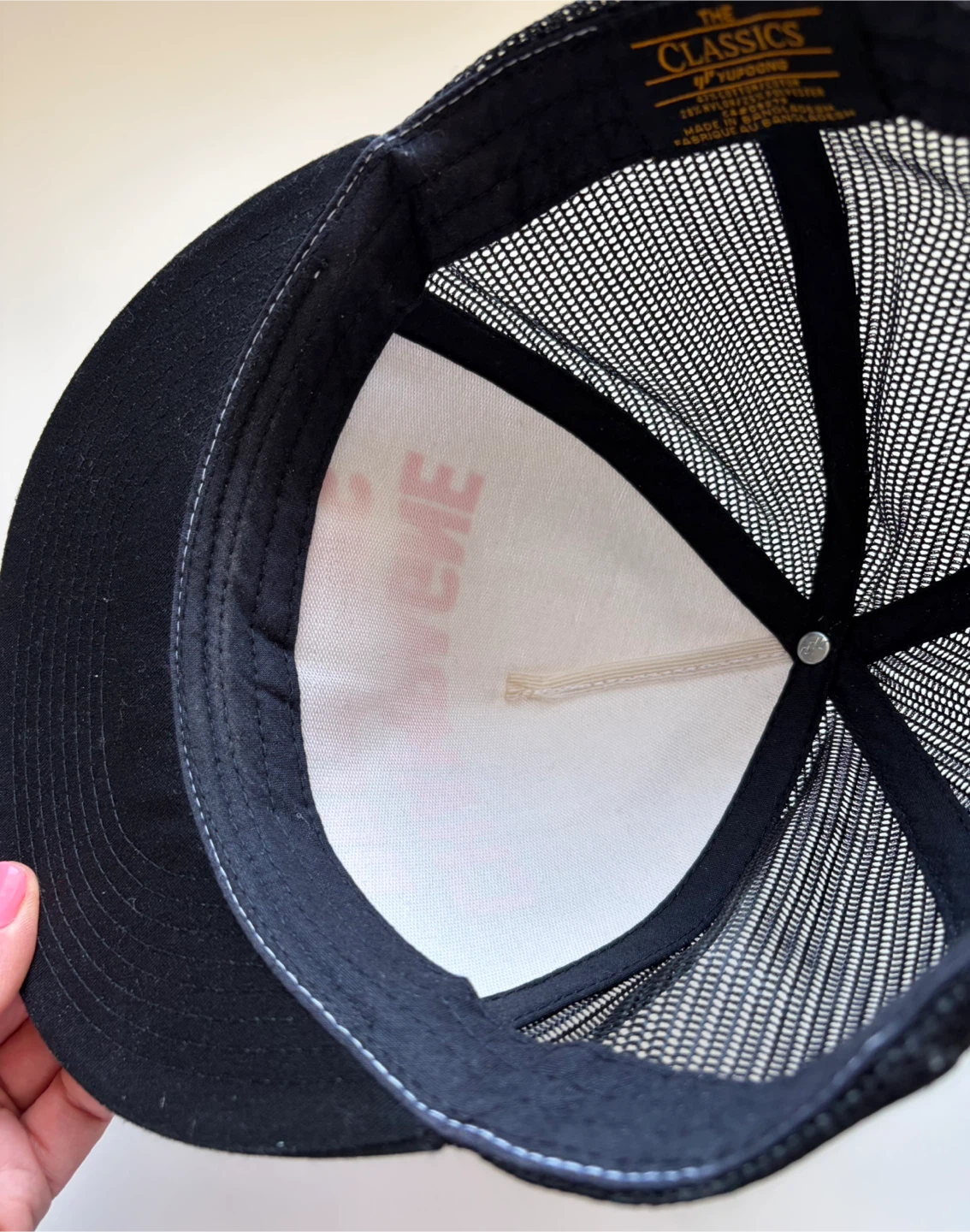 The Classics Yupoong Trucker Hat Champagne Problems - photo 3