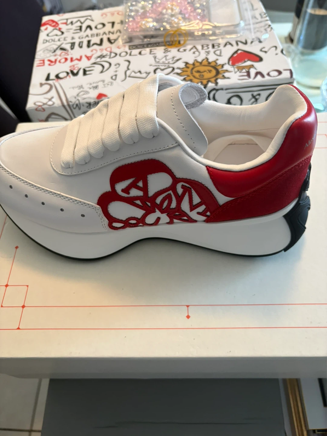 Alexander McQueen Oversized Sneaker - photo 3