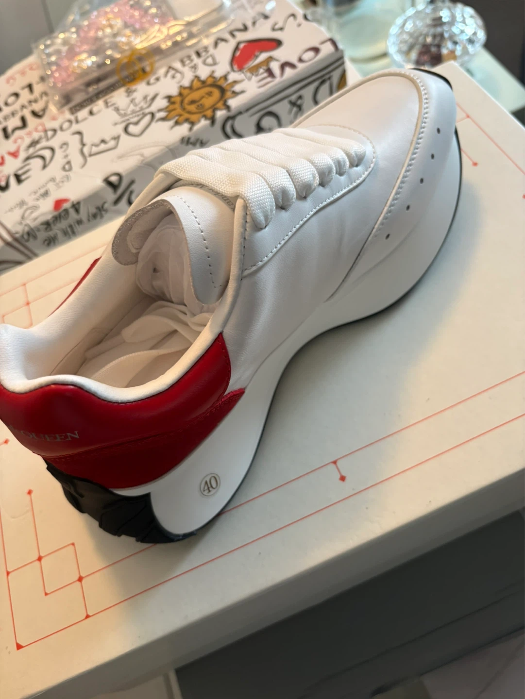 Alexander McQueen Oversized Sneaker - photo 2