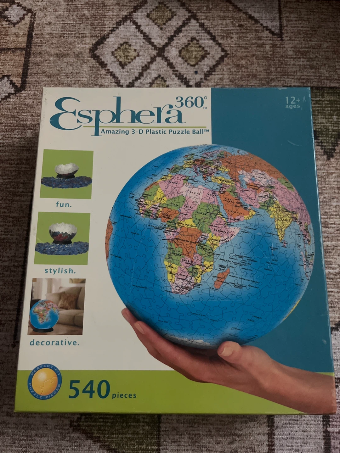 Esphera 360 Amazing 3-D Plastic Puzzle Ball 540 Pieces
