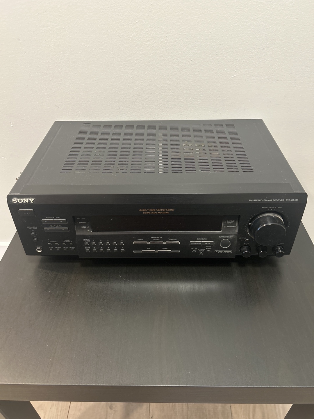 Sony STR-DE425 FM Stereo/AM Receiver