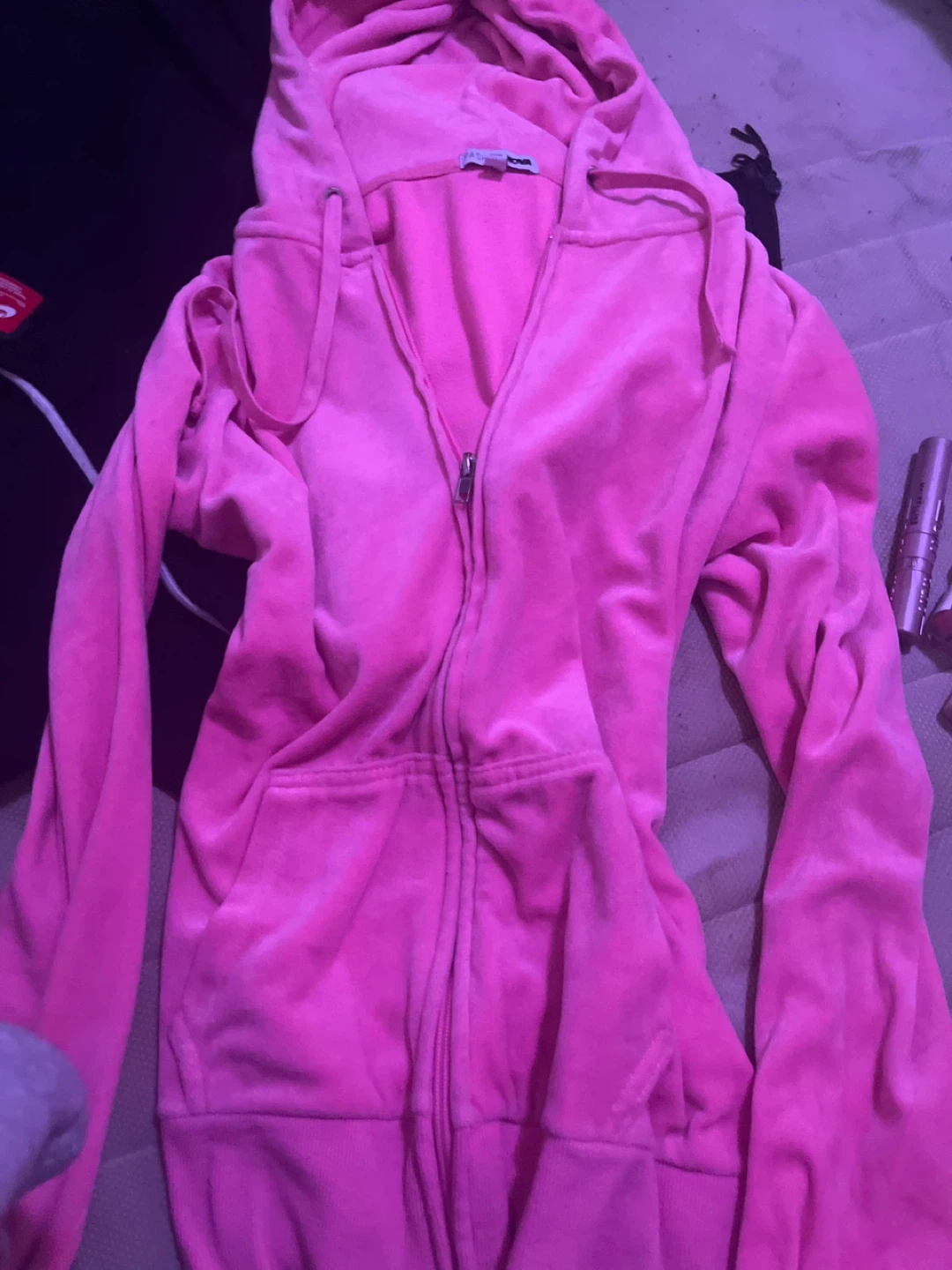 Fashion Nova Velour Hoodie - photo 2
